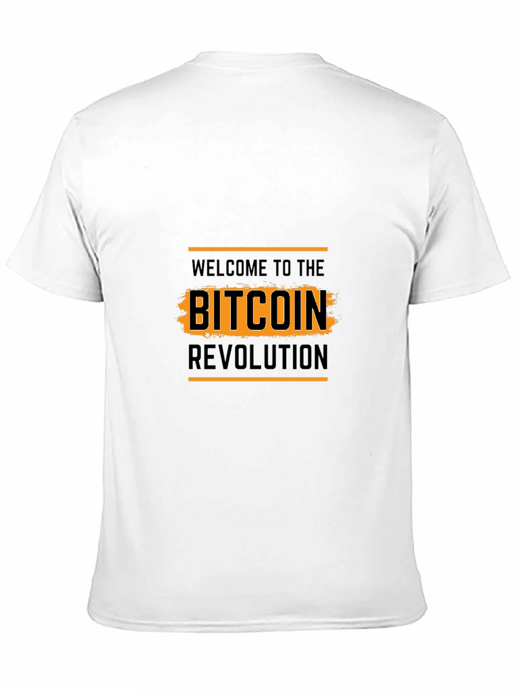 Bitcoin Revolution Black Graphic Tee