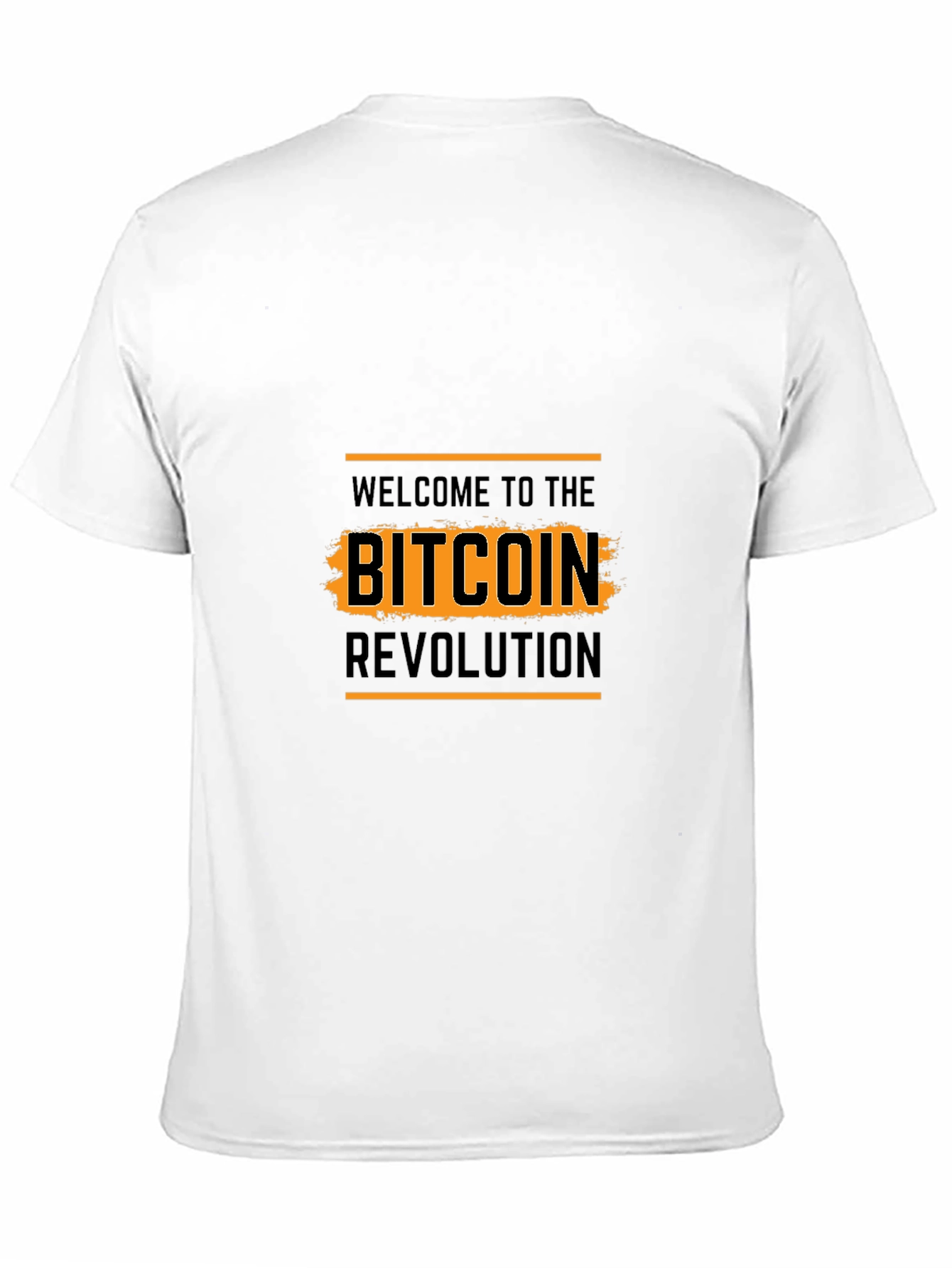 Bitcoin Revolution Black Graphic Tee