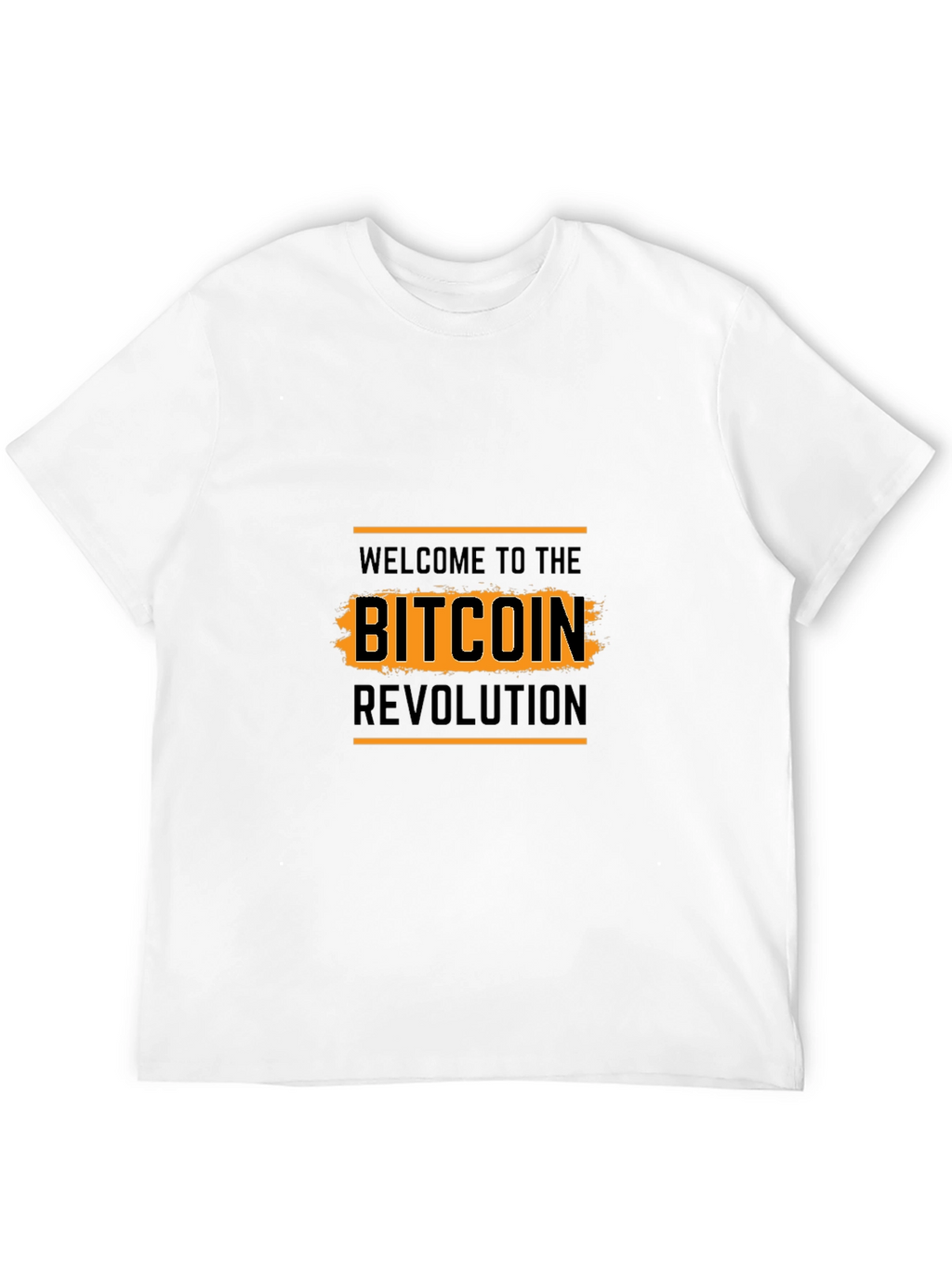 Bitcoin Revolution Black Graphic Tee