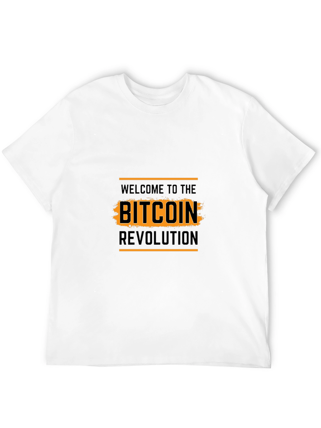 Bitcoin Revolution Black Graphic Tee