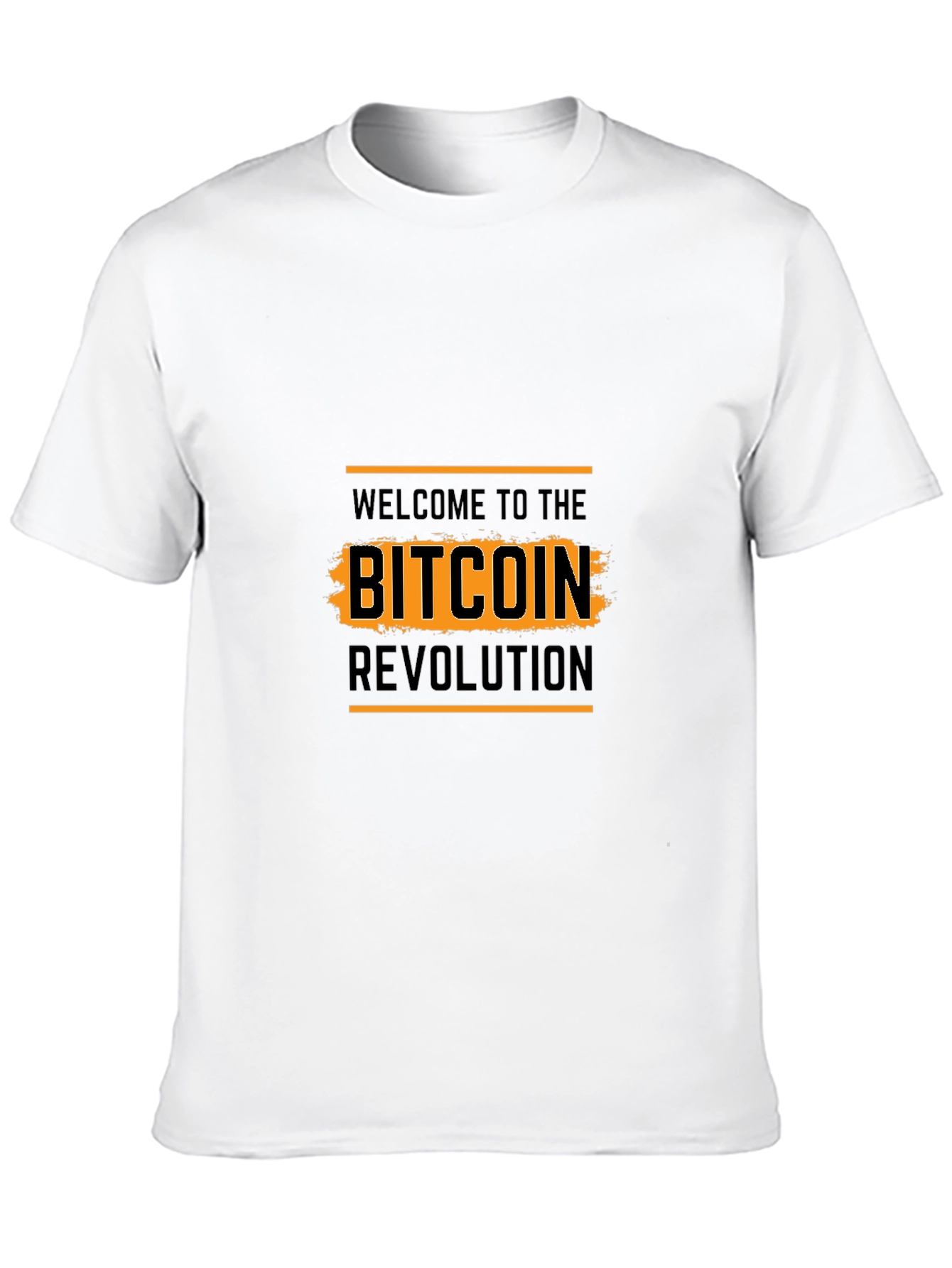 Bitcoin Revolution Black Graphic Tee