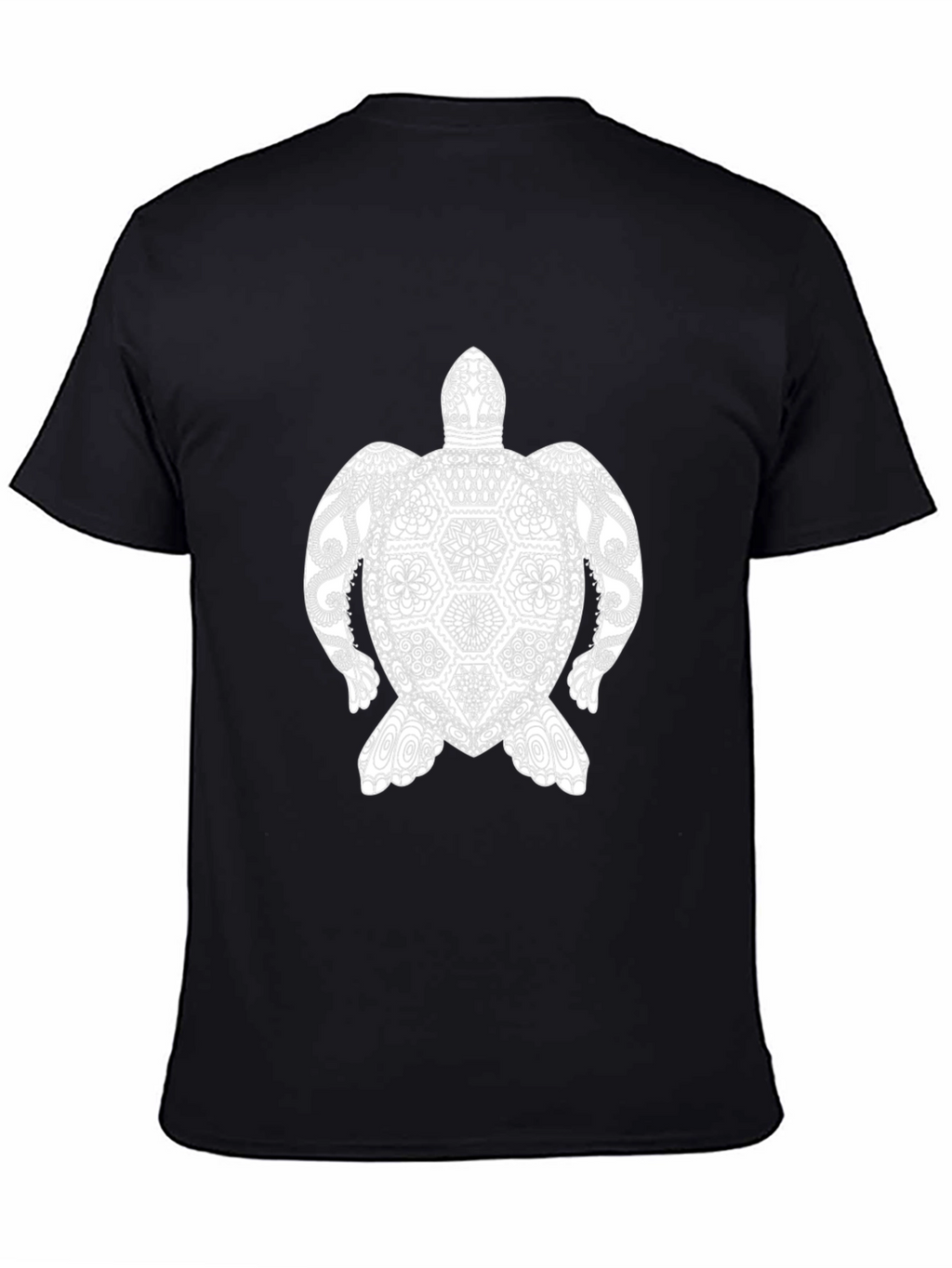 Turtle Graphic T-Shirt - Black Unique Design