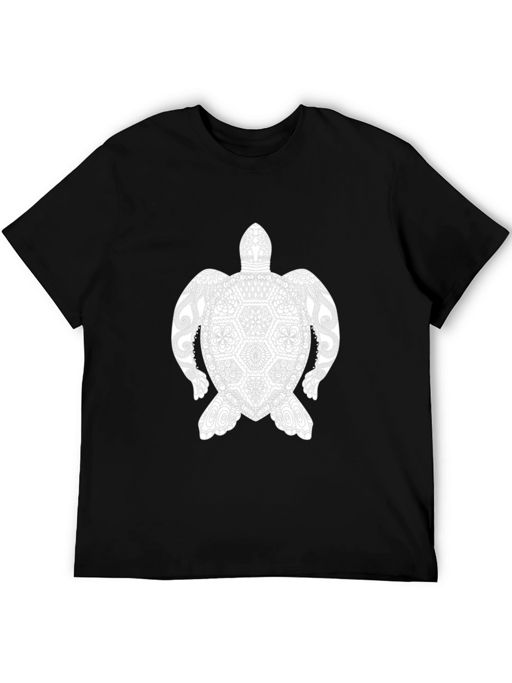 Turtle Graphic T-Shirt - Black Unique Design