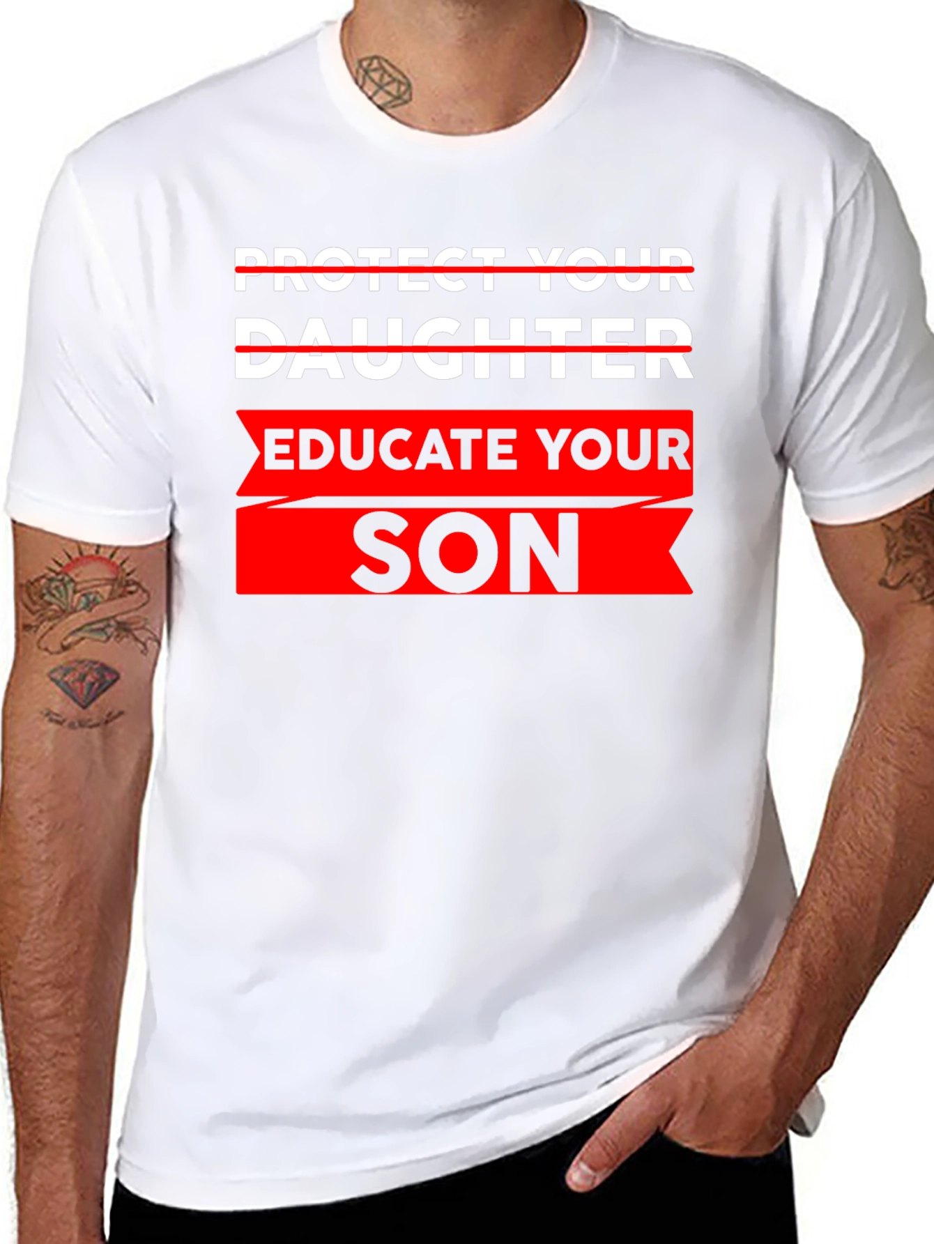 Educate Your Son T-Shirt