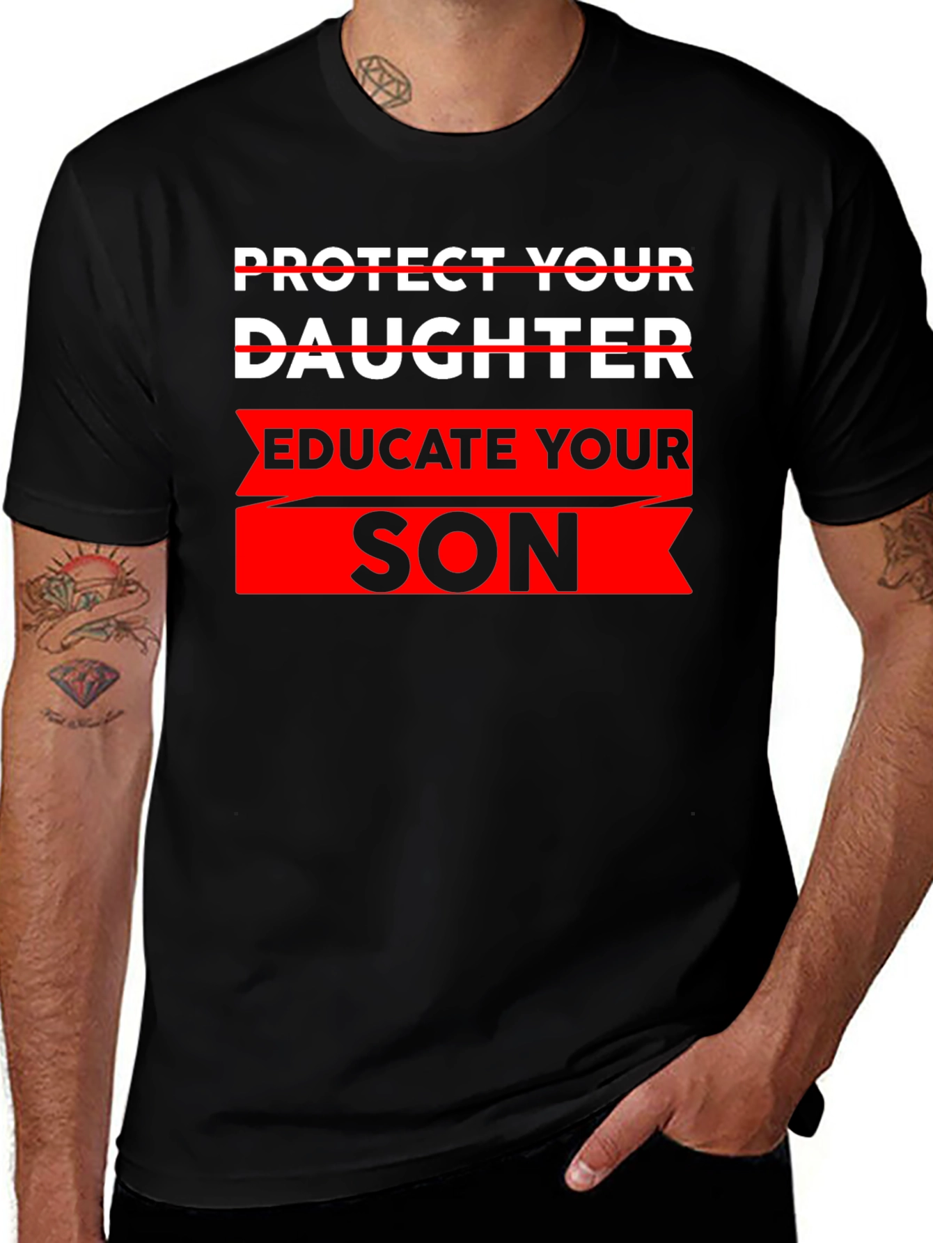 Educate Your Son T-Shirt