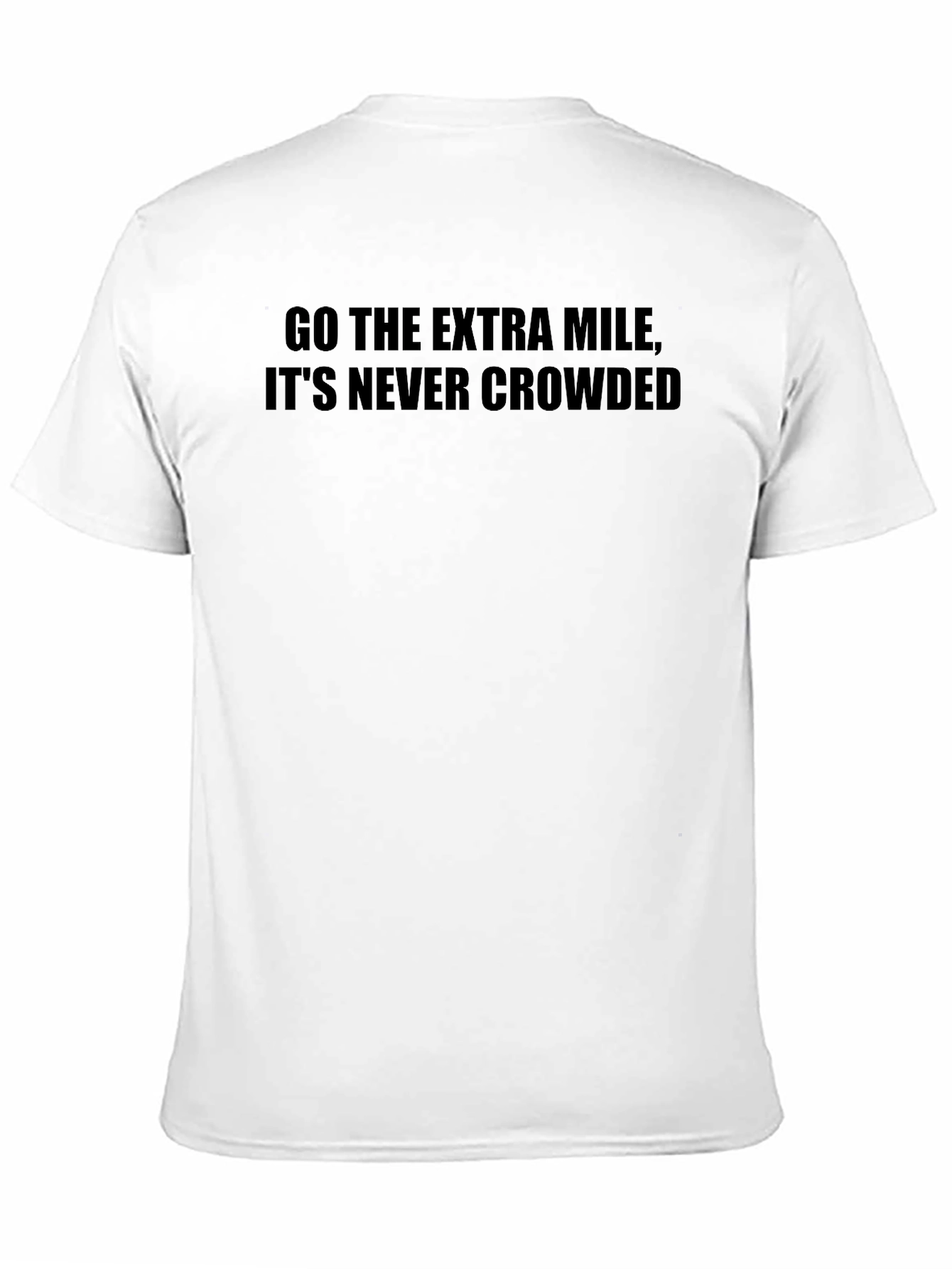 Motivational Graphic Tee - Go the Extra Mile