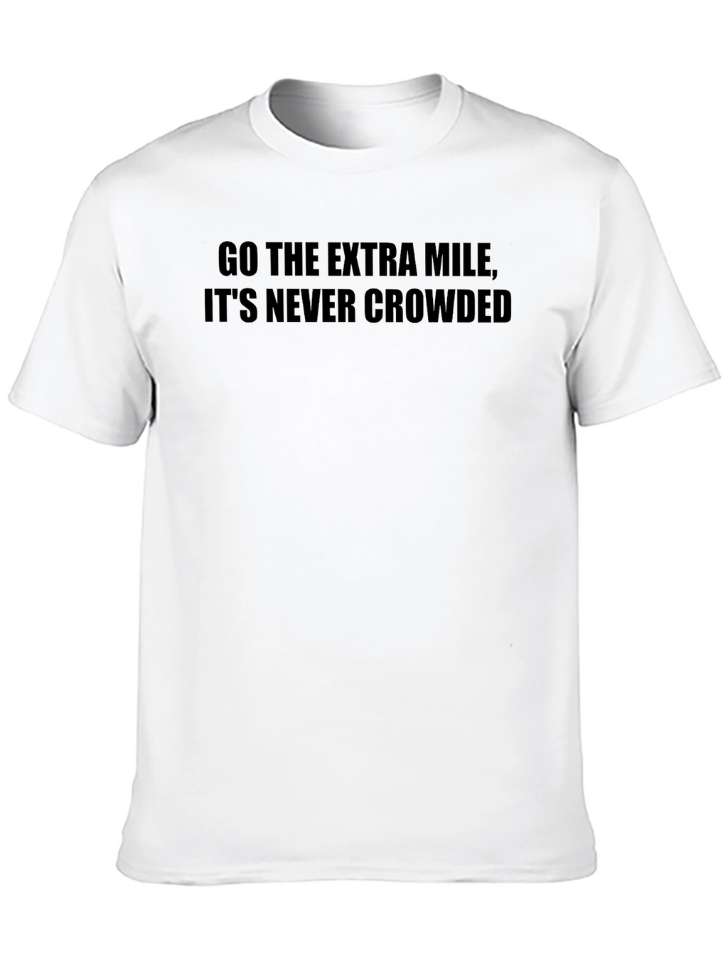 Motivational Graphic Tee - Go the Extra Mile