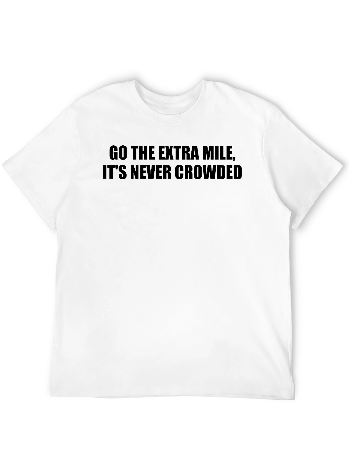 Motivational Graphic Tee - Go the Extra Mile