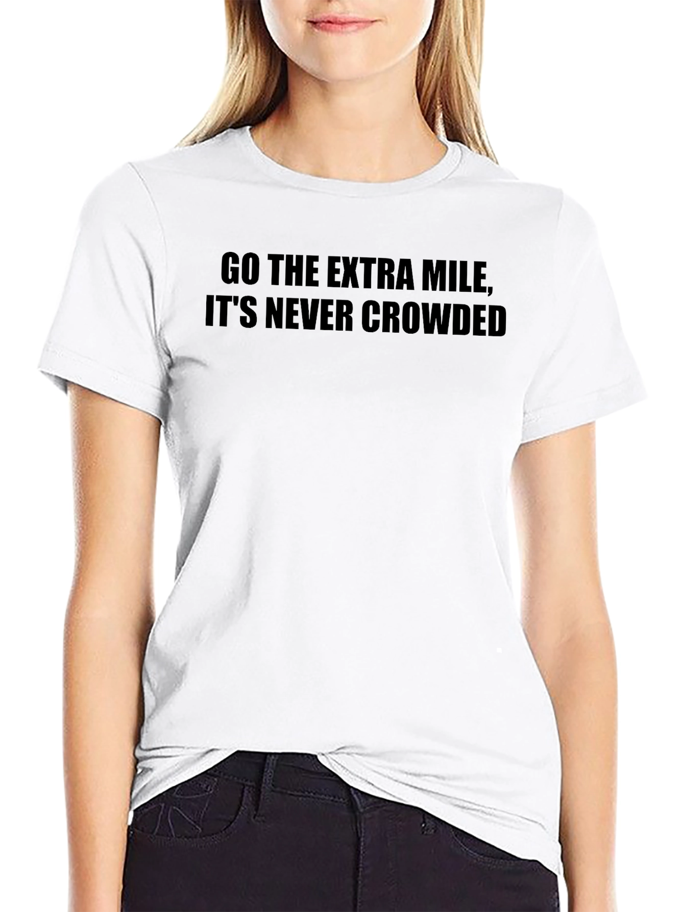 Motivational Graphic Tee - Go the Extra Mile
