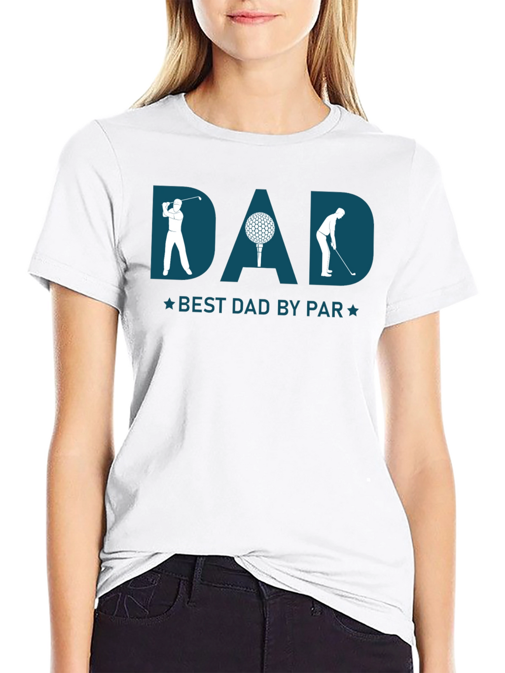 Best Dad By Par Golf T-Shirt
