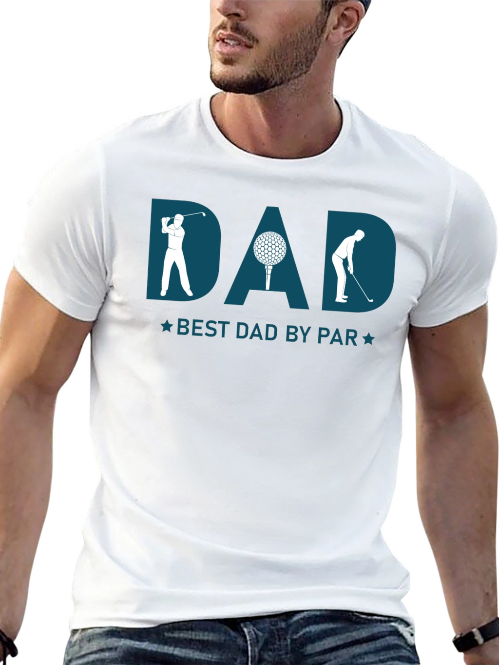 Best Dad By Par Golf T-Shirt