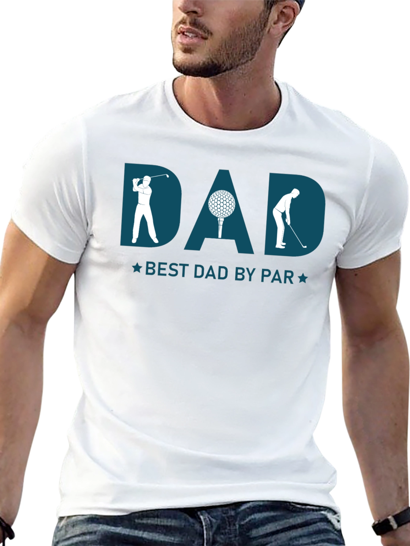 Best Dad By Par Golf T-Shirt