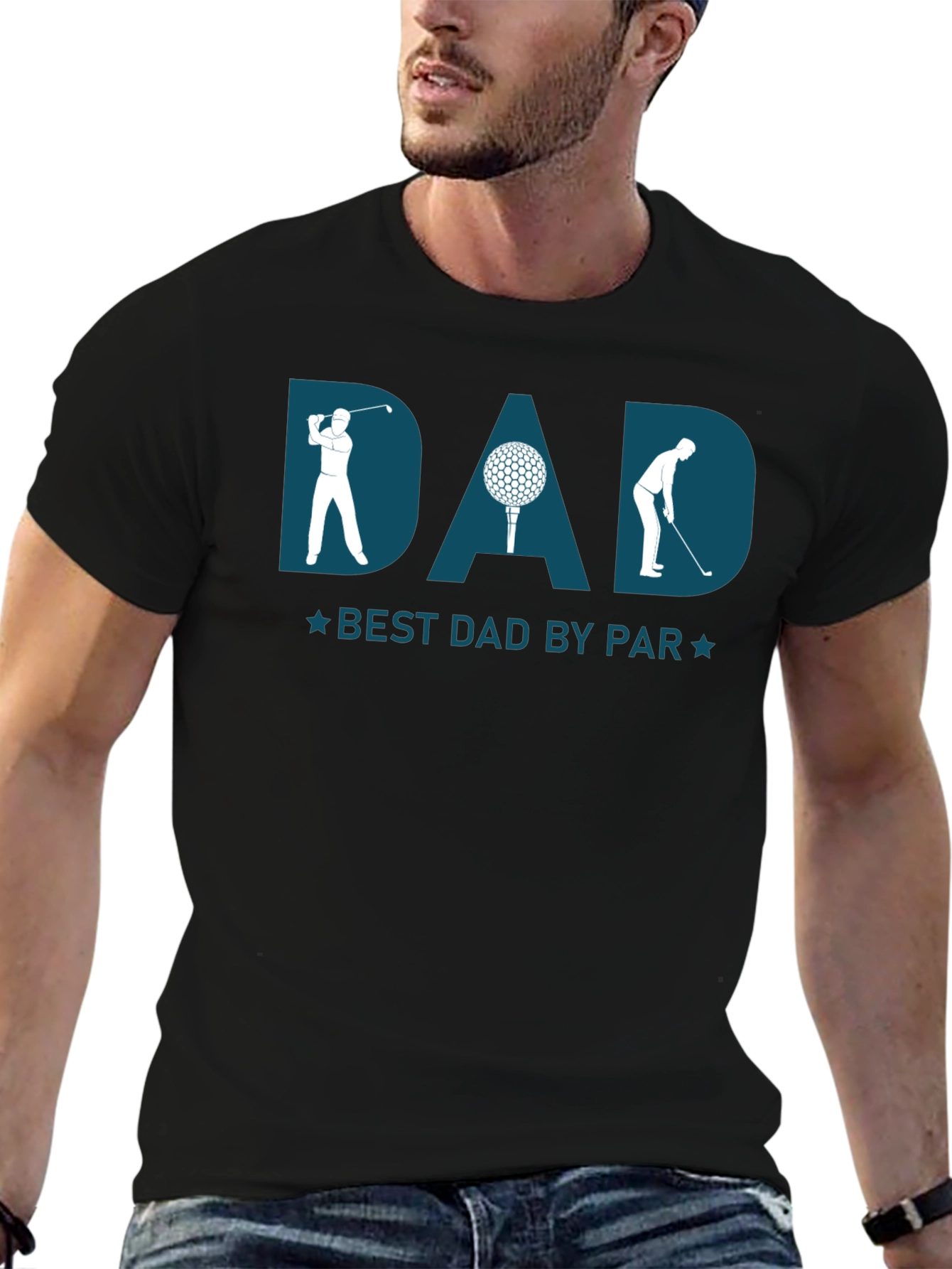 Best Dad By Par Golf T-Shirt