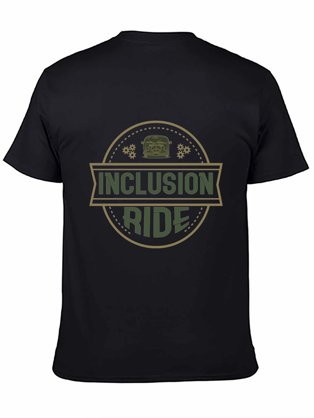 Inclusion Ride Black Graphic T-Shirt