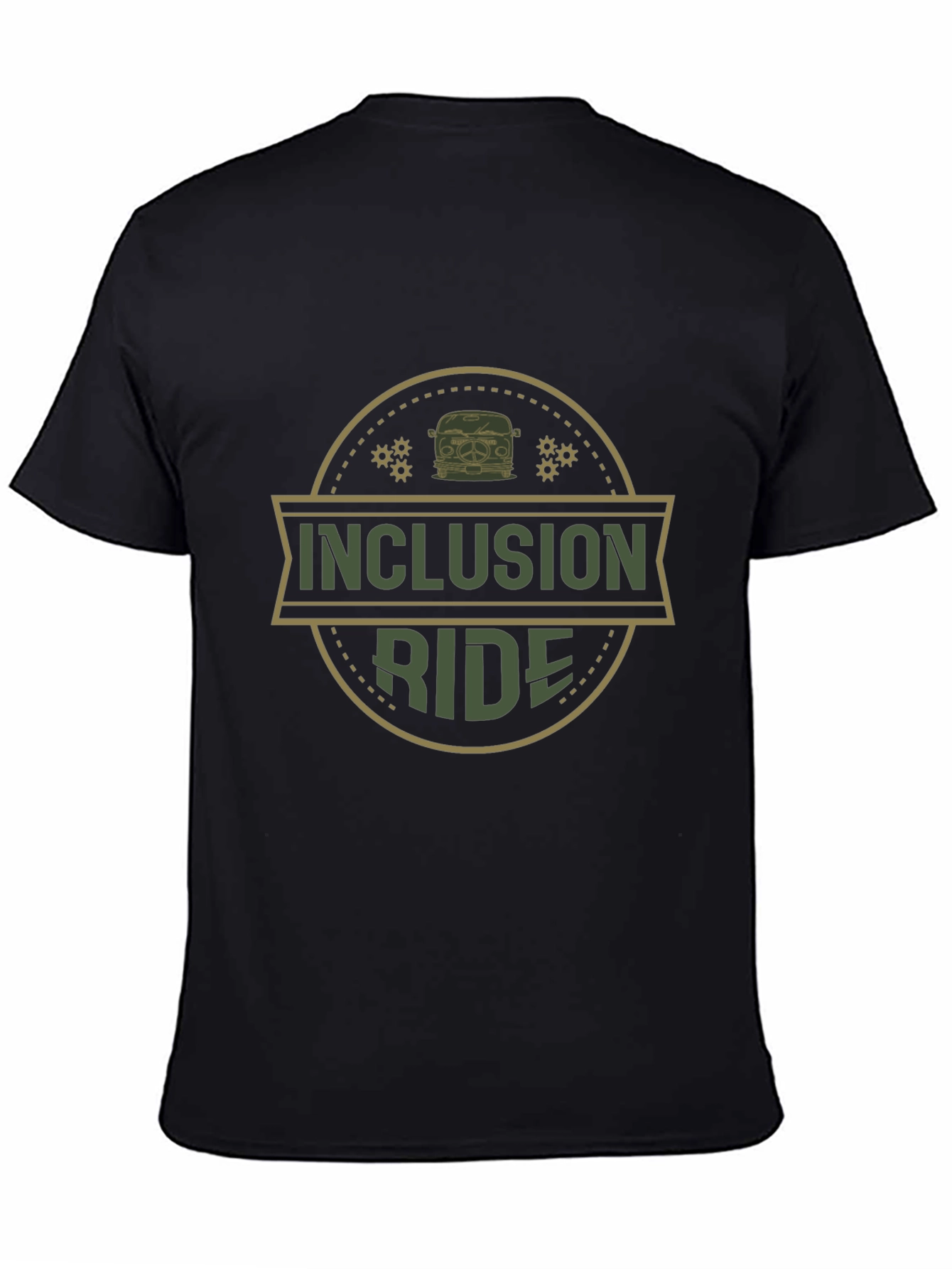 Inclusion Ride Black Graphic T-Shirt