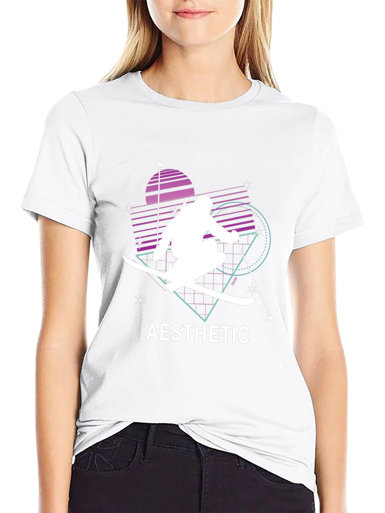 Aesthetic Skiing T-Shirt