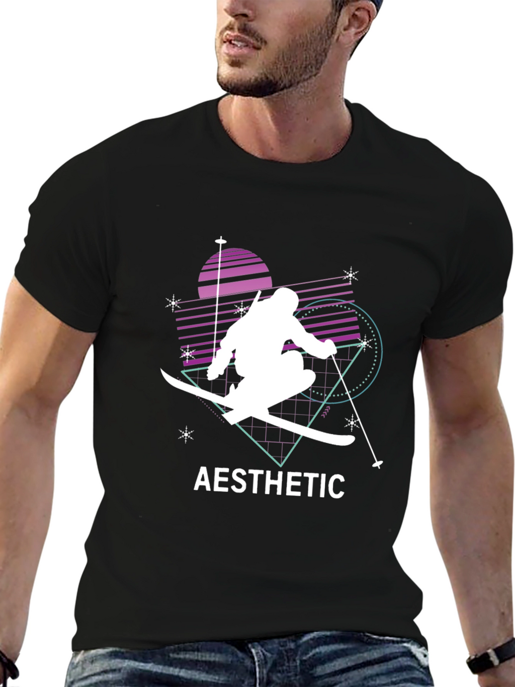 Aesthetic Skiing T-Shirt