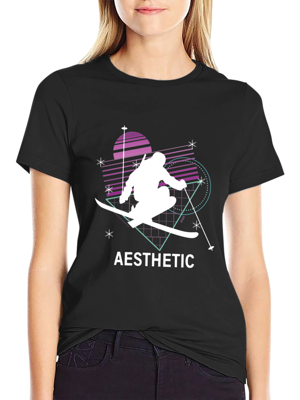 Aesthetic Skiing T-Shirt