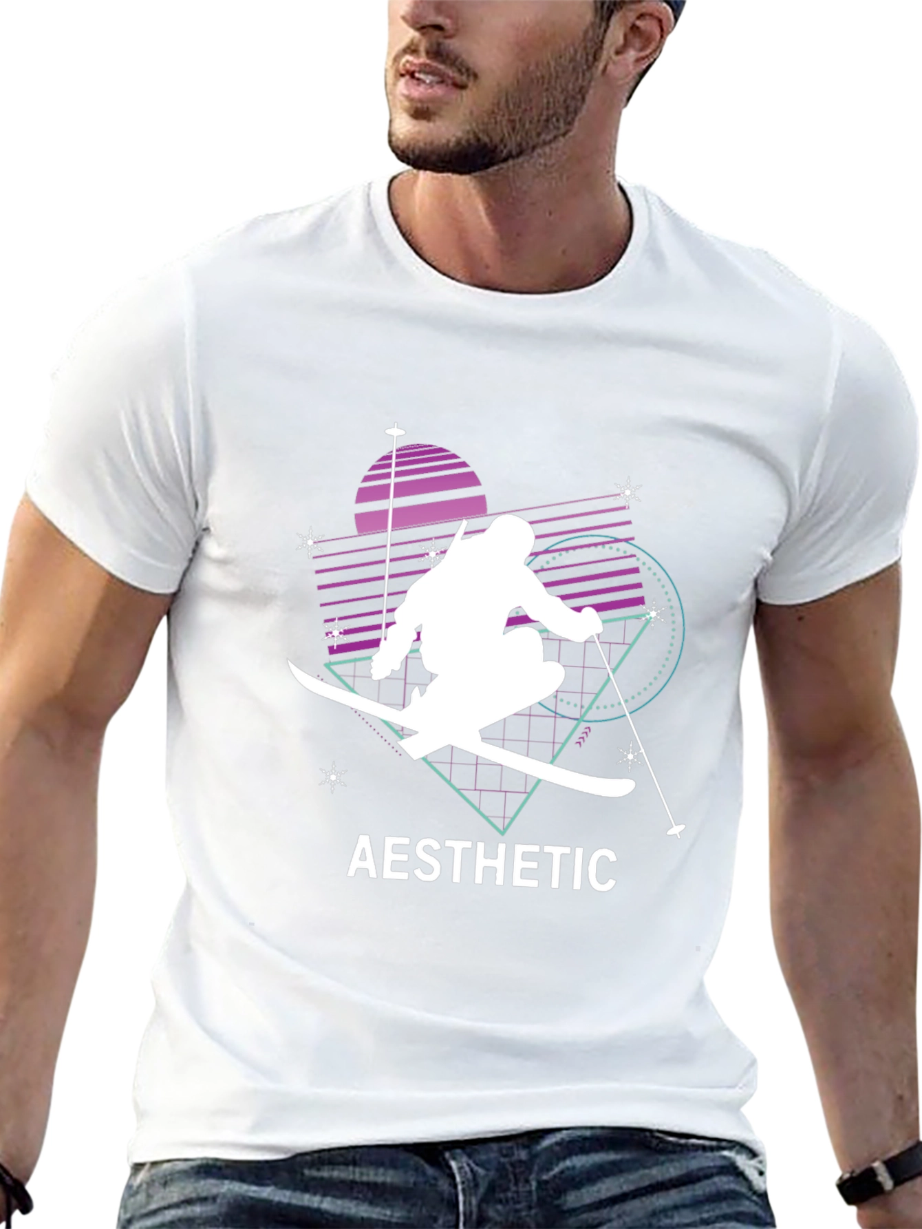 Aesthetic Skiing T-Shirt