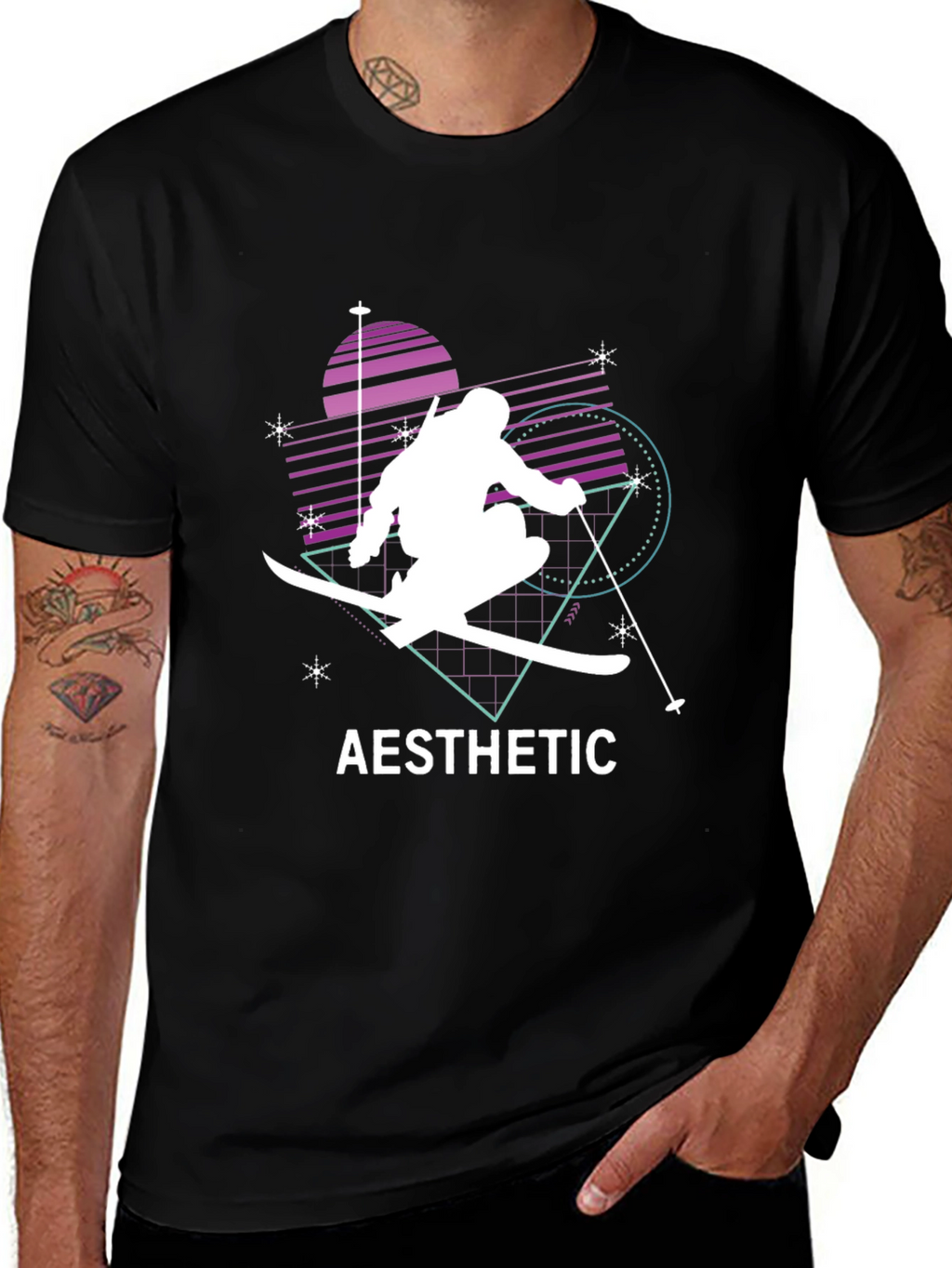 Aesthetic Skiing T-Shirt
