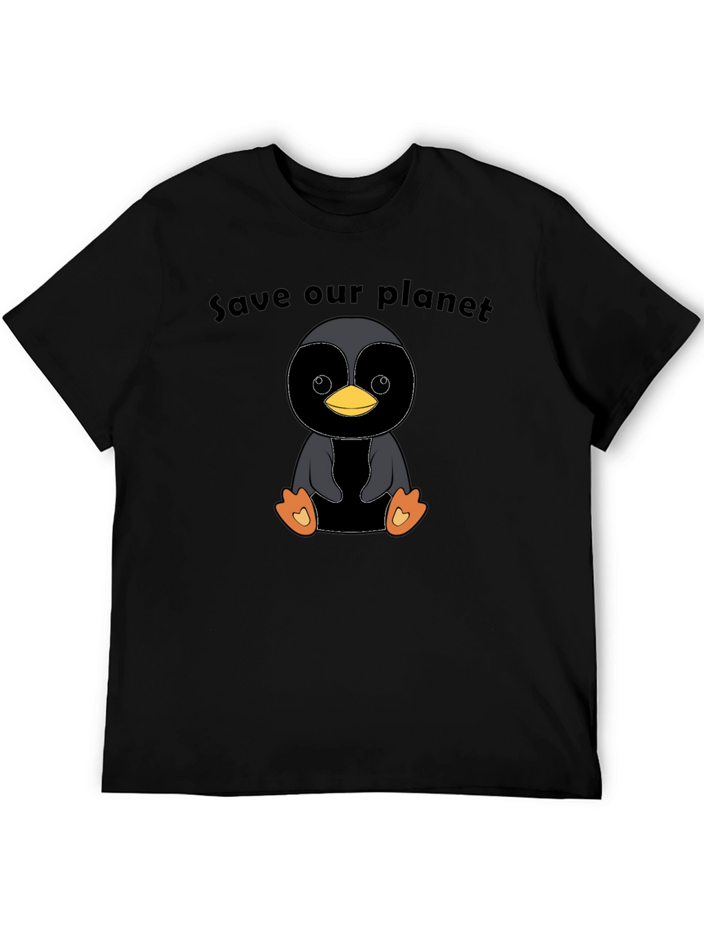 Save Our Planet Penguin Graphic Tee