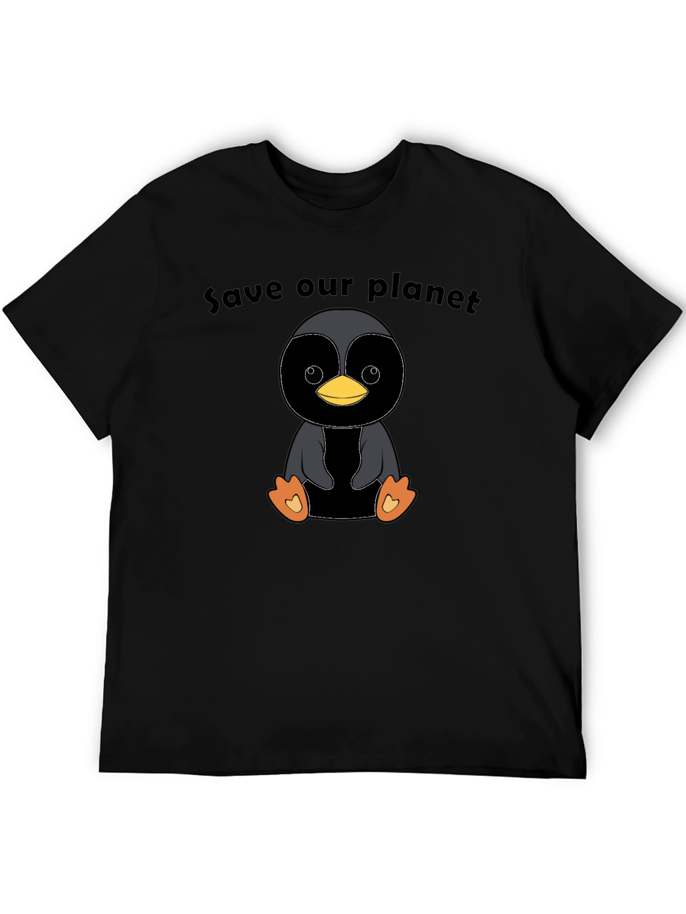Save Our Planet Penguin Graphic Tee