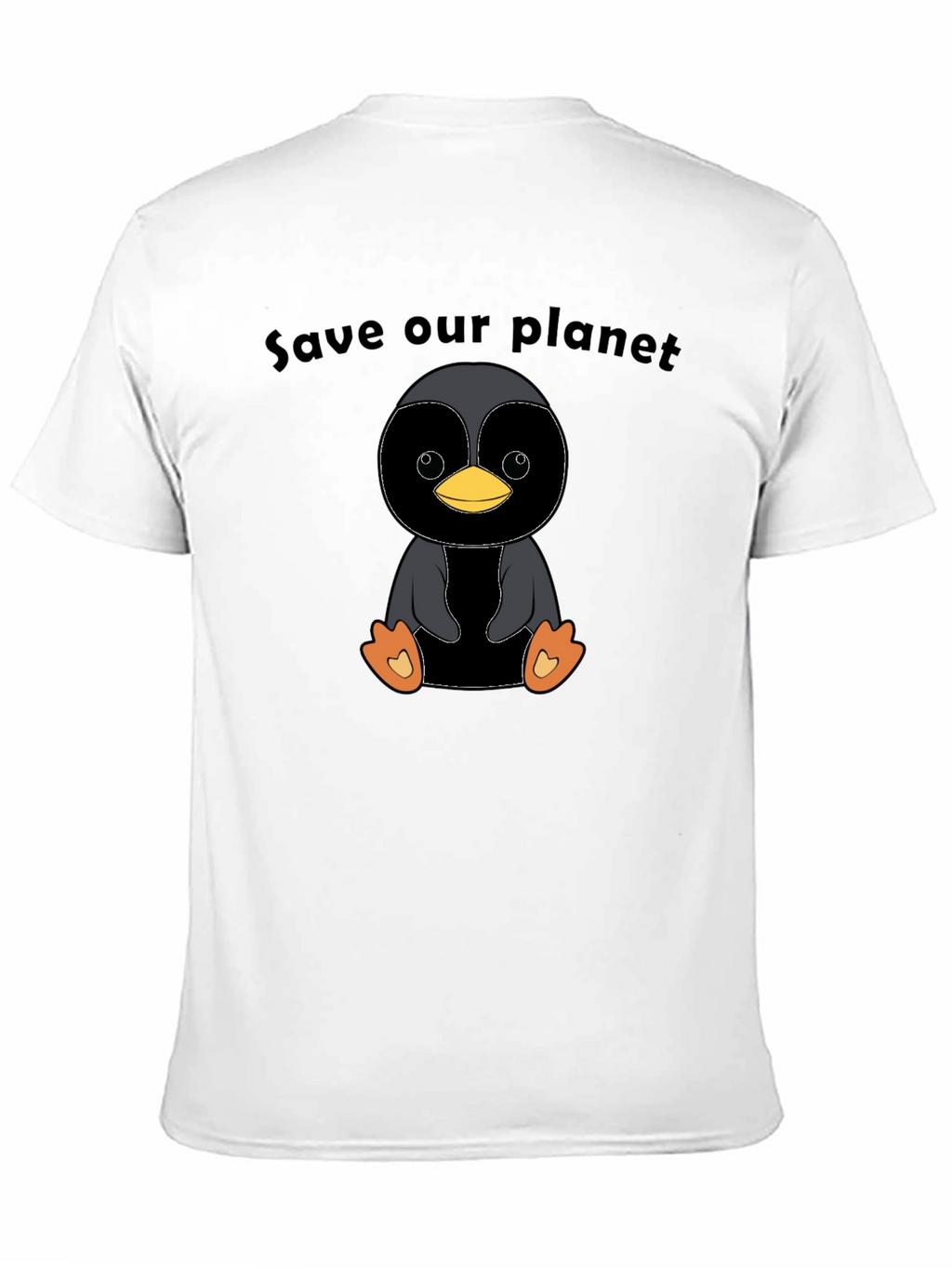 Save Our Planet Penguin Graphic Tee