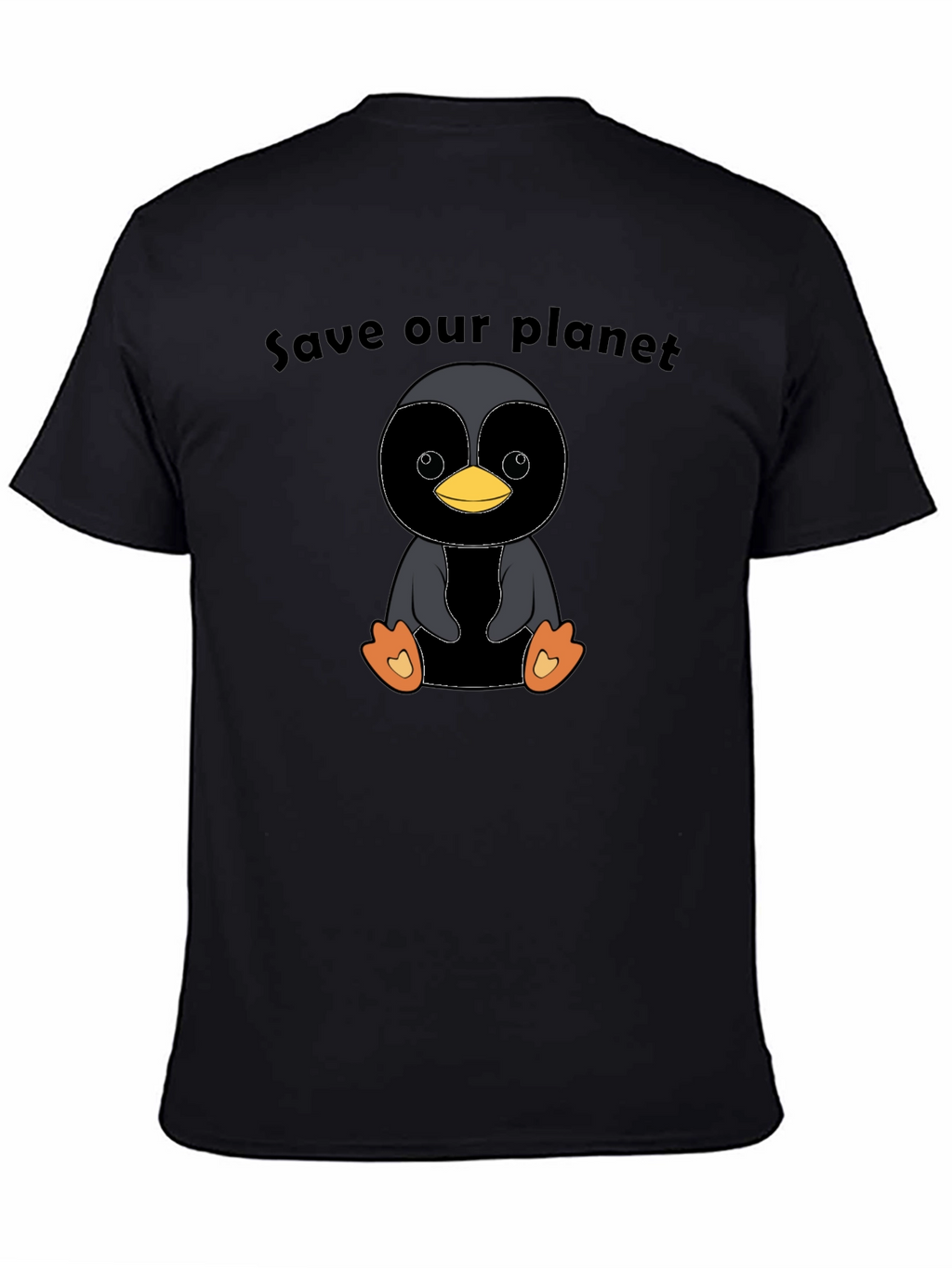 Save Our Planet Penguin Graphic Tee