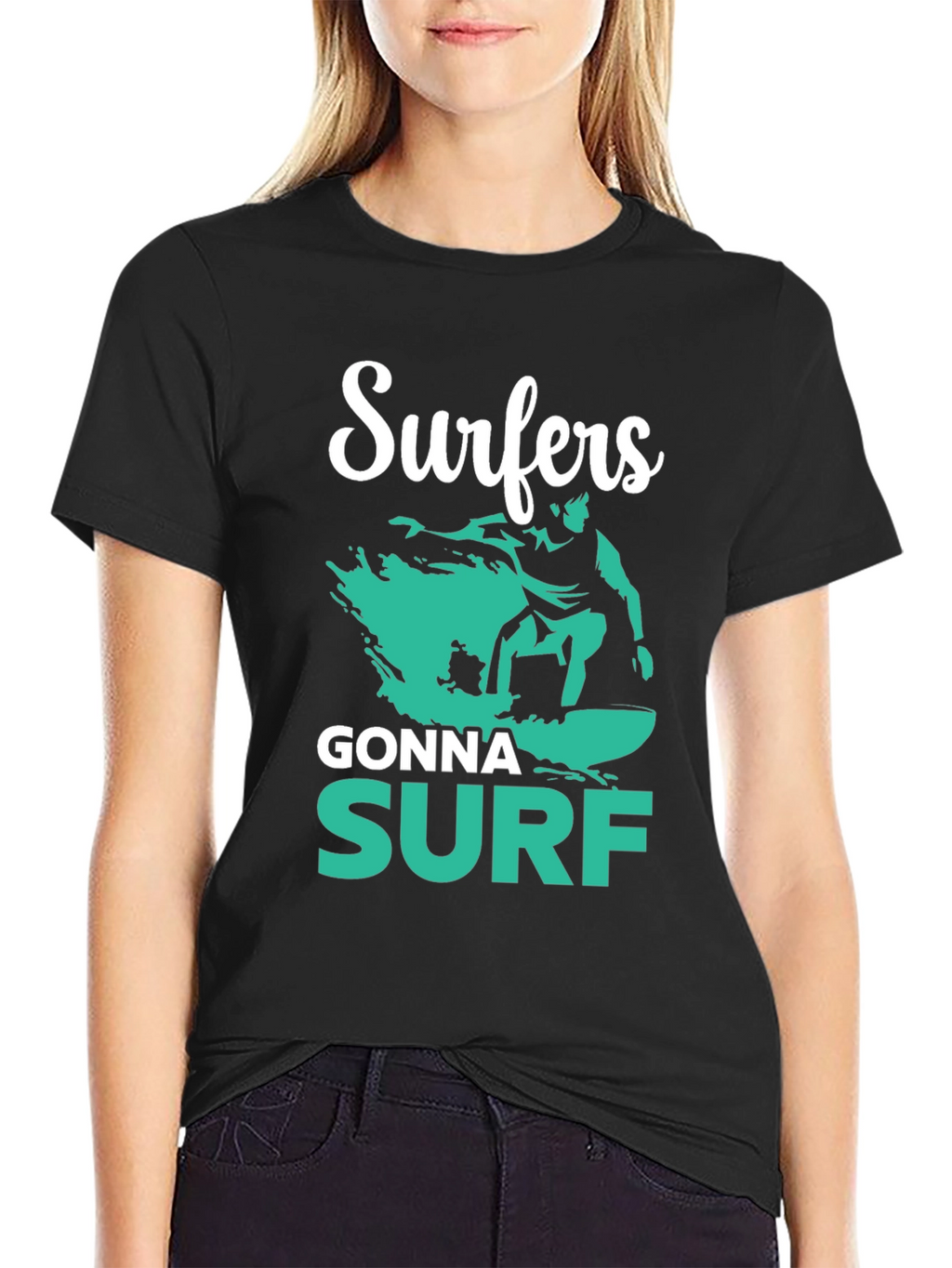 Surfers Gonna Surf Graphic Tee