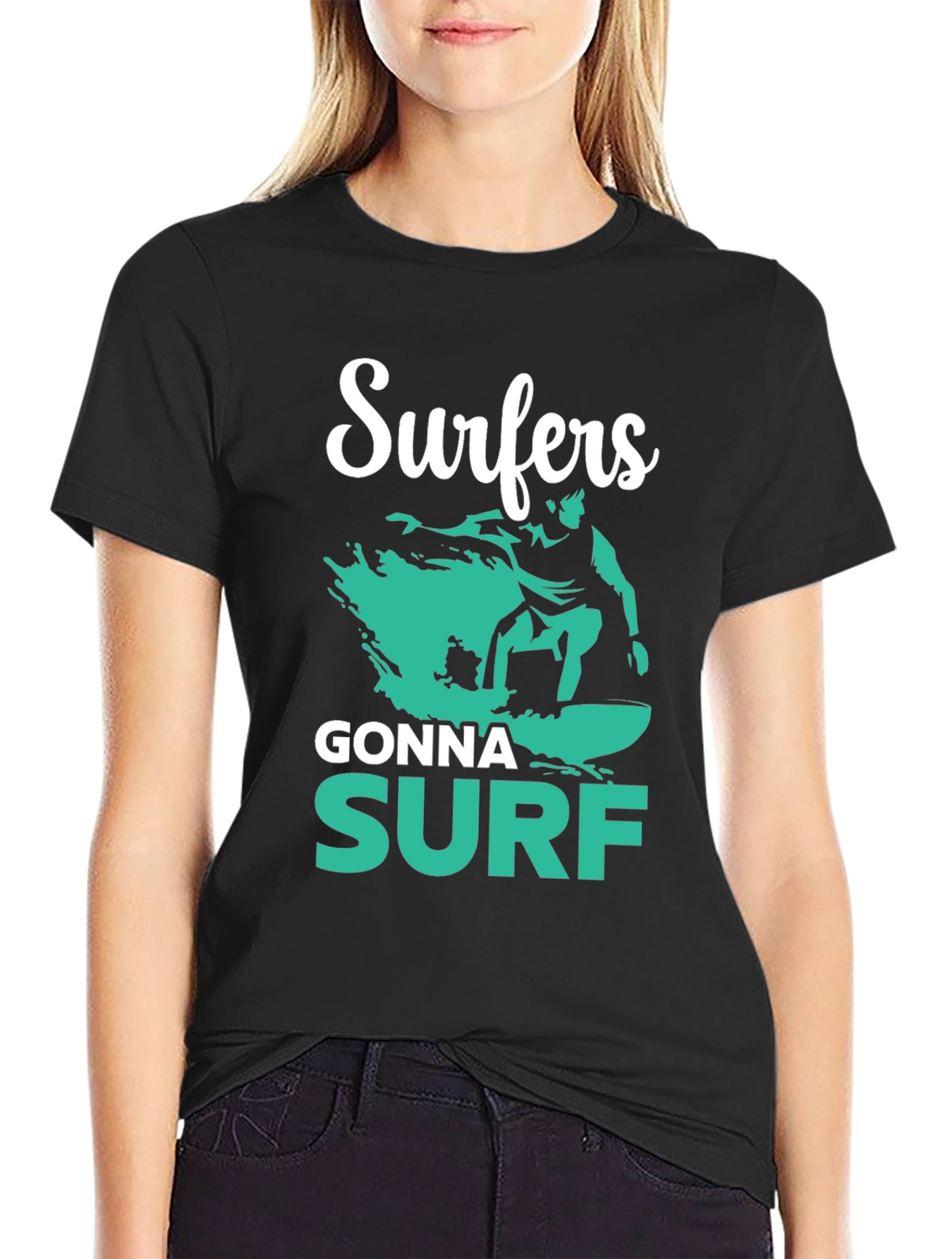 Surfers Gonna Surf Graphic Tee