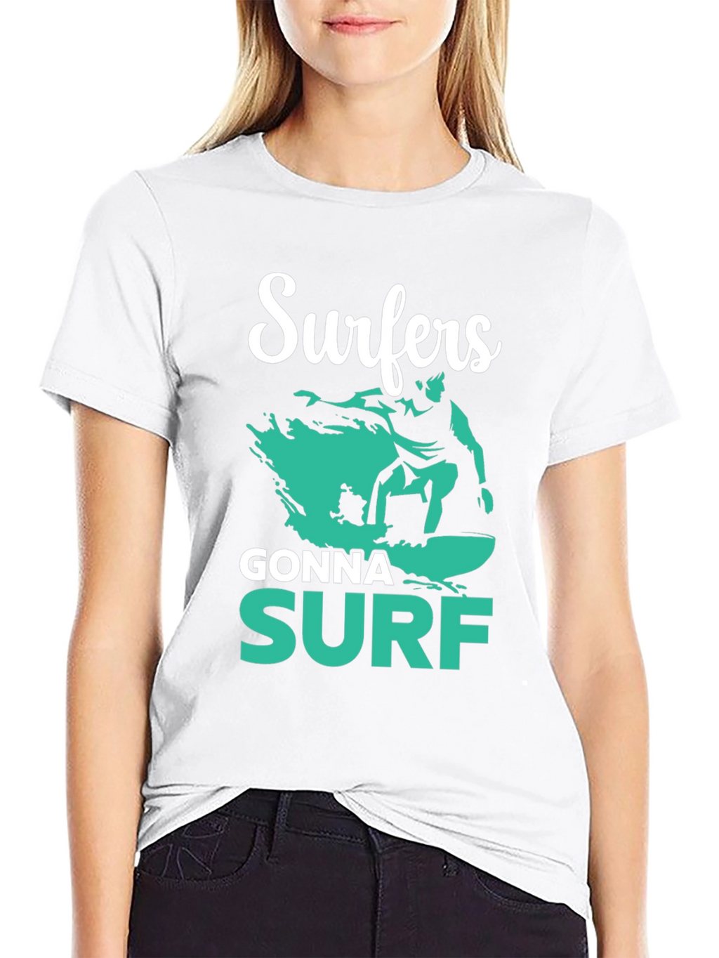 Surfers Gonna Surf Graphic Tee