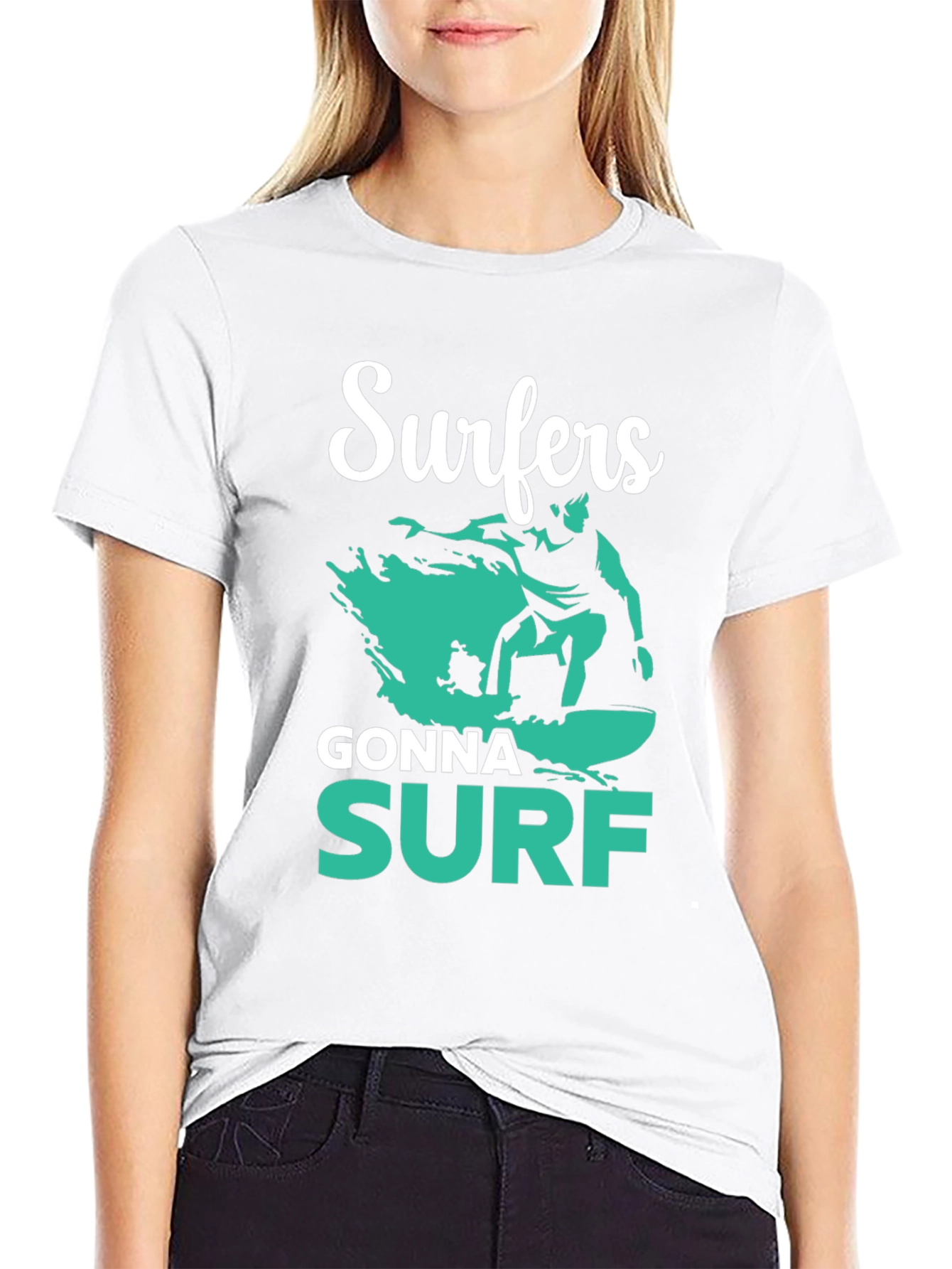 Surfers Gonna Surf Graphic Tee