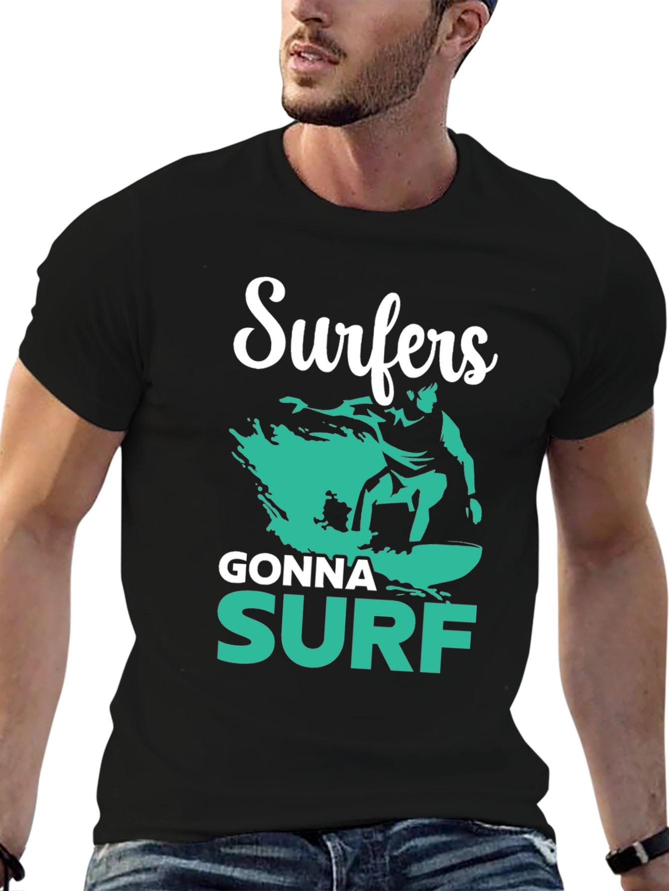 Surfers Gonna Surf Graphic Tee