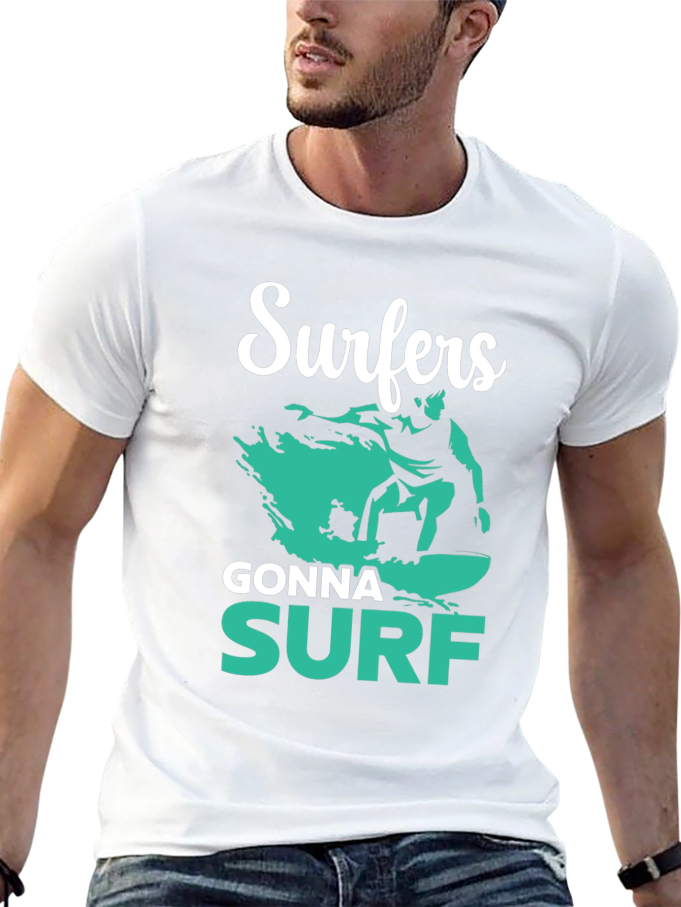 Surfers Gonna Surf Graphic Tee