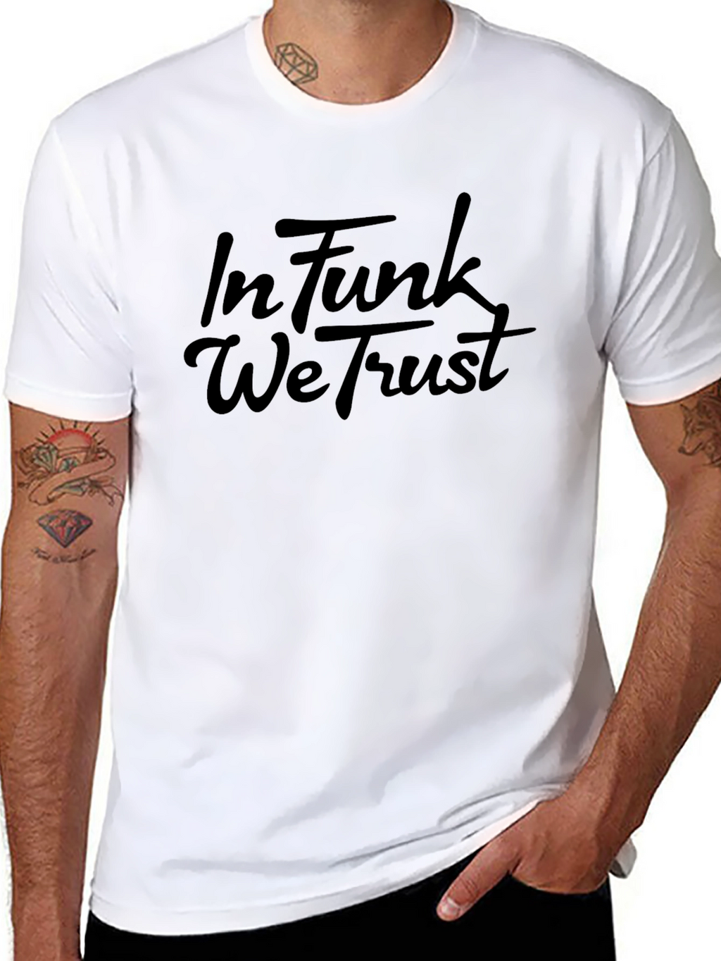 In Funk We Trust T-Shirt - Groovy Graphic Tee