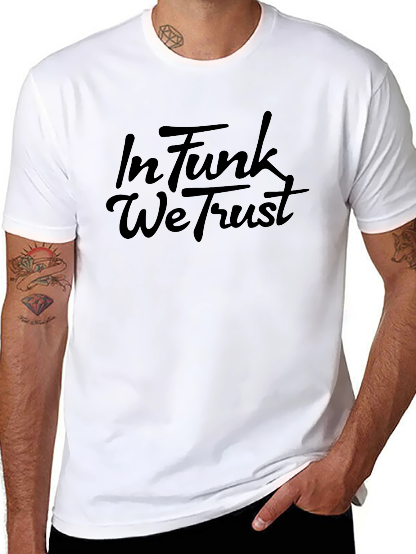 In Funk We Trust T-Shirt - Groovy Graphic Tee