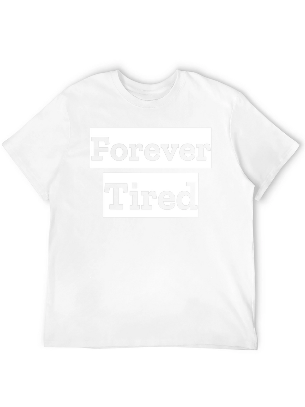 Forever Tired Black Graphic Tee