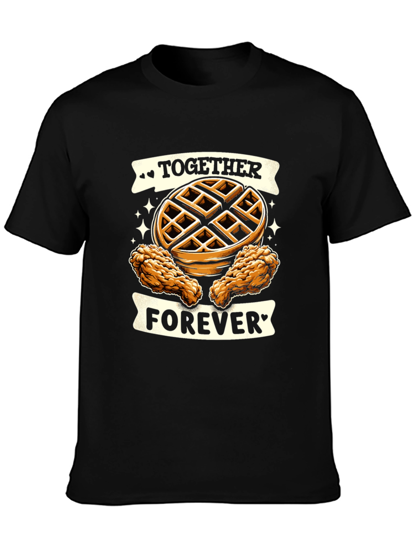 Chicken & Waffles Graphic Tee - Together Forever