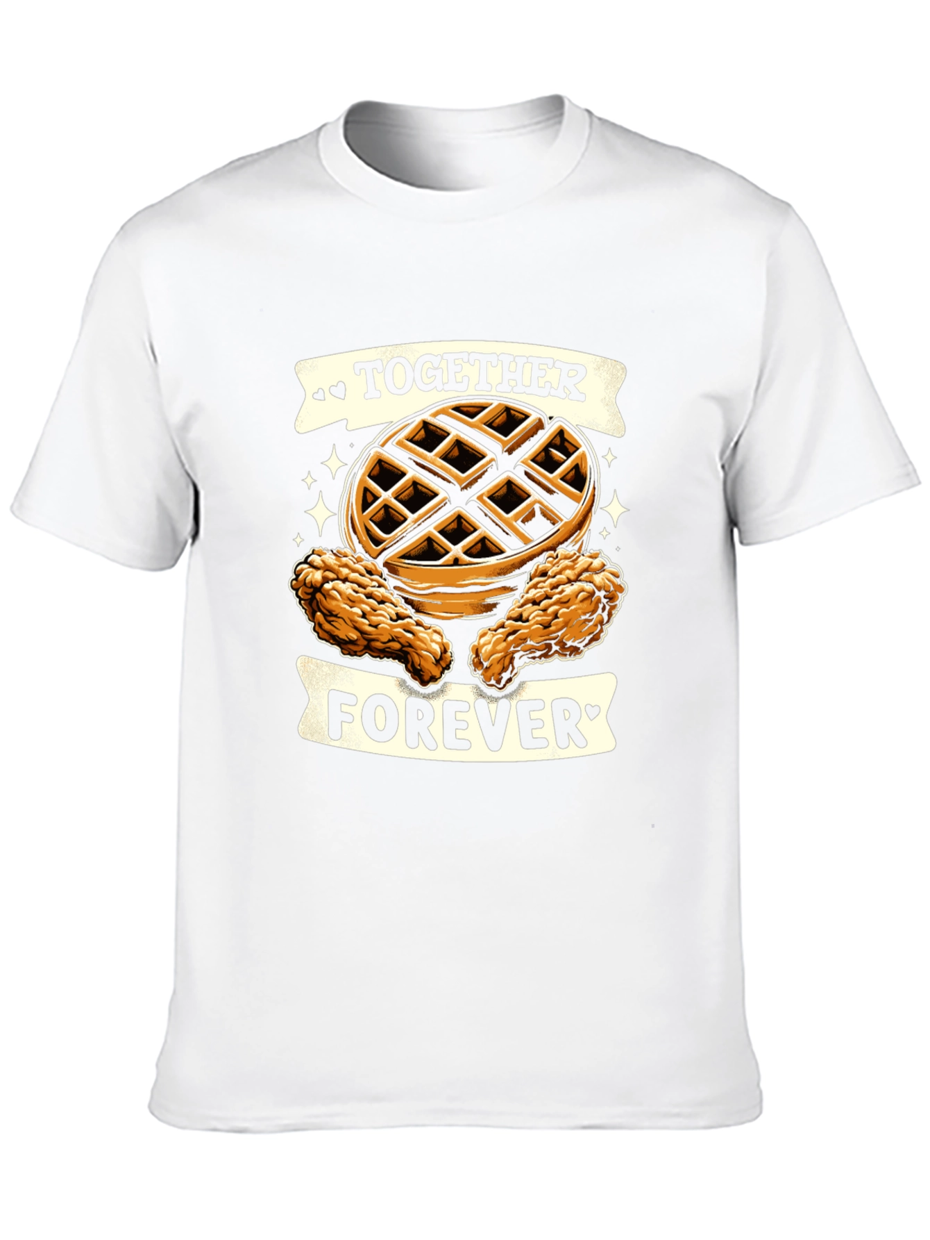 Chicken & Waffles Graphic Tee - Together Forever