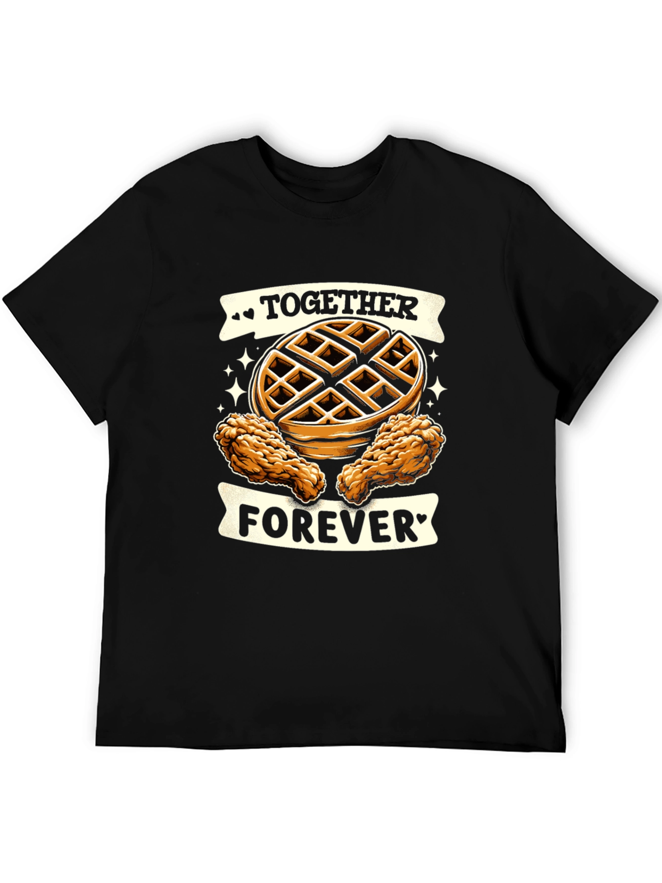 Chicken & Waffles Graphic Tee - Together Forever