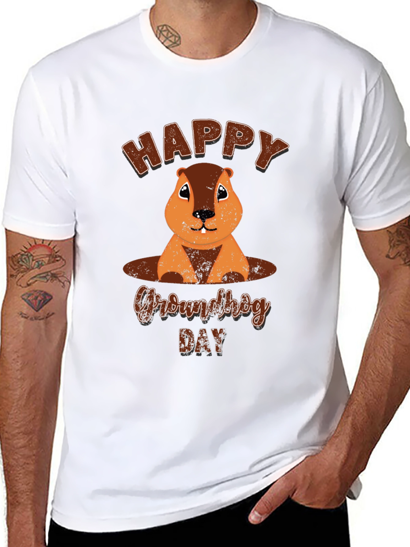 Happy Groundhog Day T-Shirt