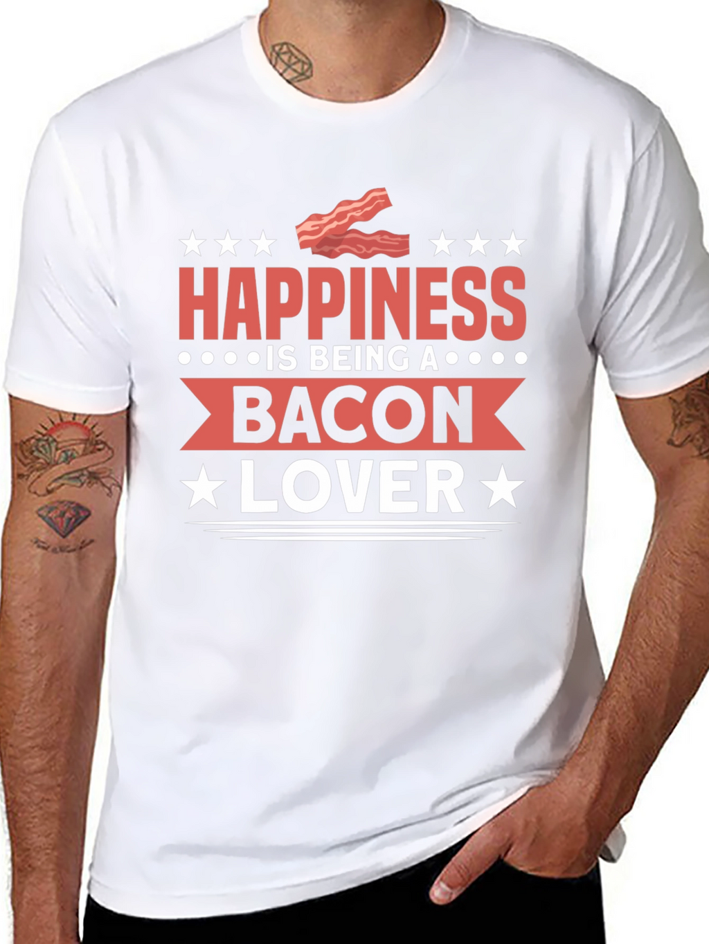 Bacon Lover Graphic Tee
