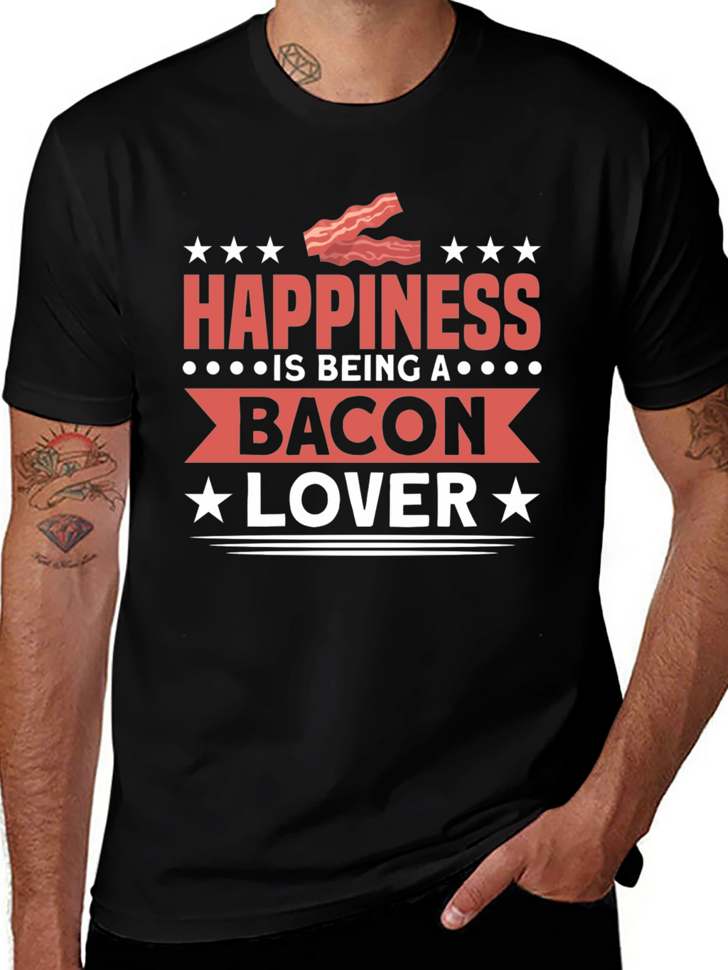 Bacon Lover Graphic Tee