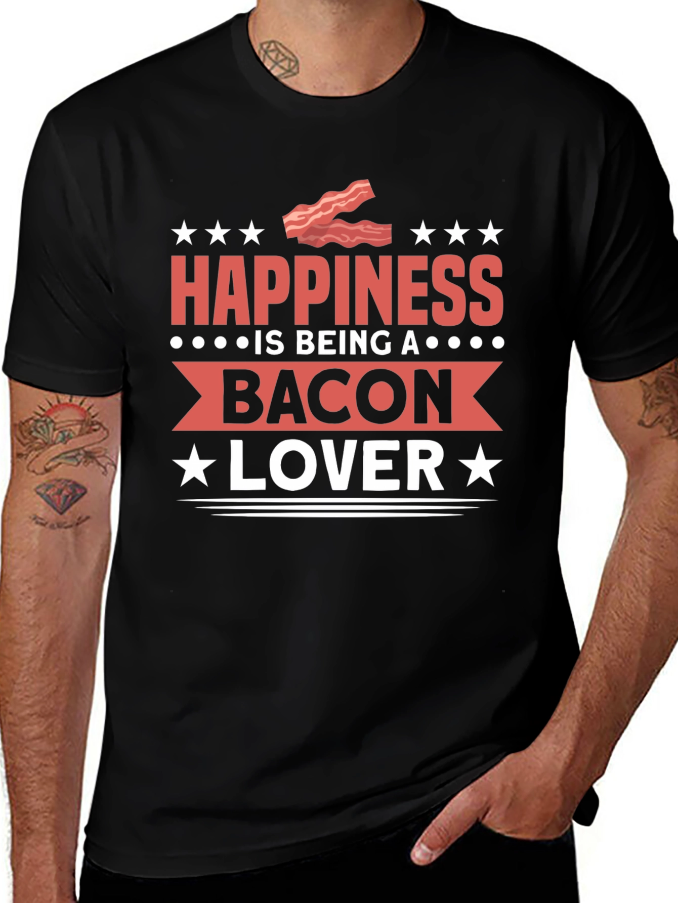 Bacon Lover Graphic Tee