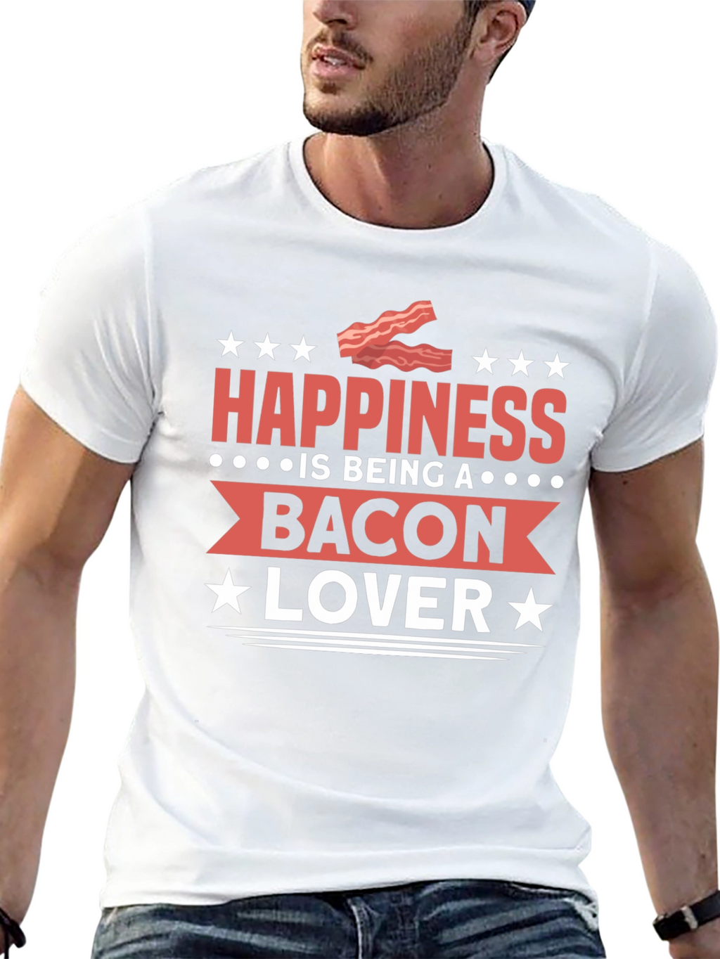 Bacon Lover Graphic Tee
