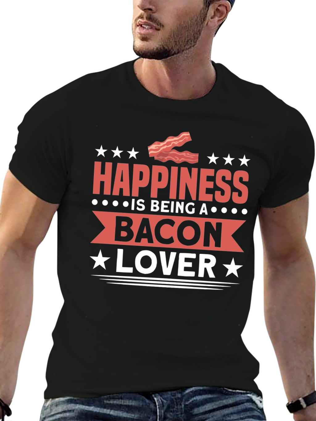 Bacon Lover Graphic Tee