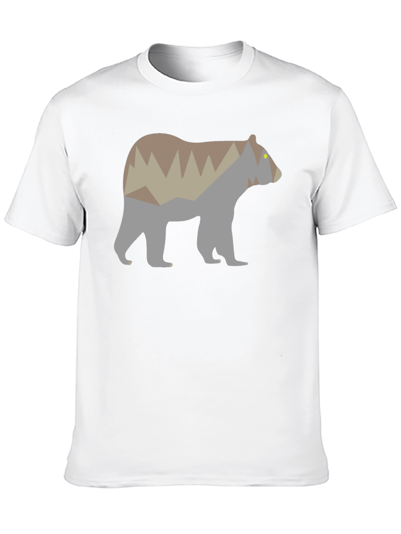 Bear Mountain Silhouette Graphic Tee - Black