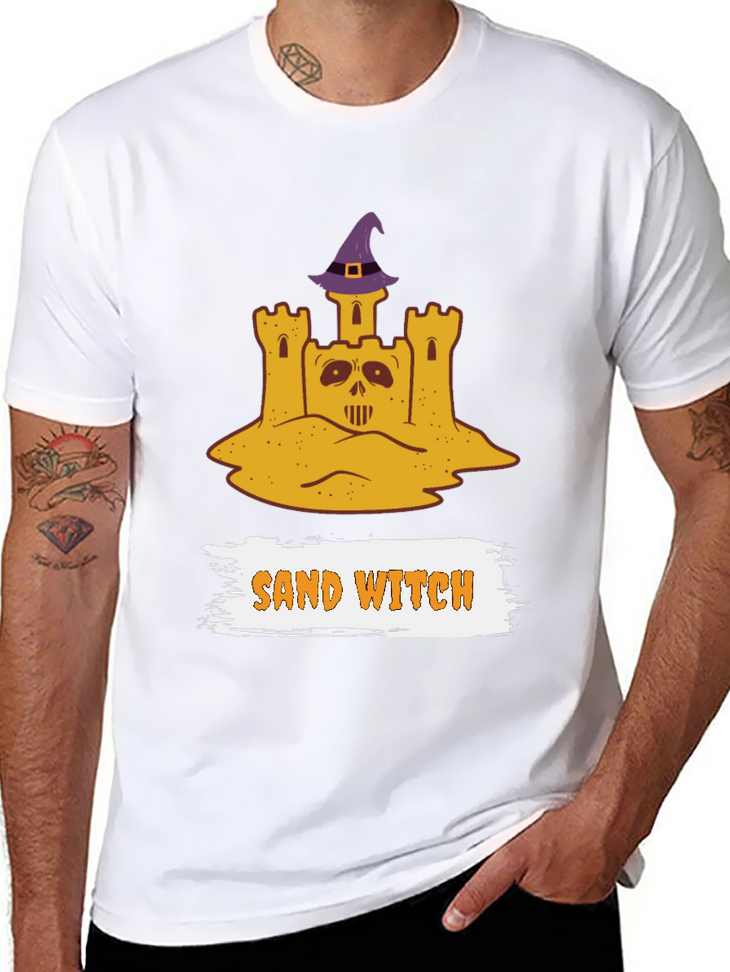 Sand Witch Halloween T-Shirt