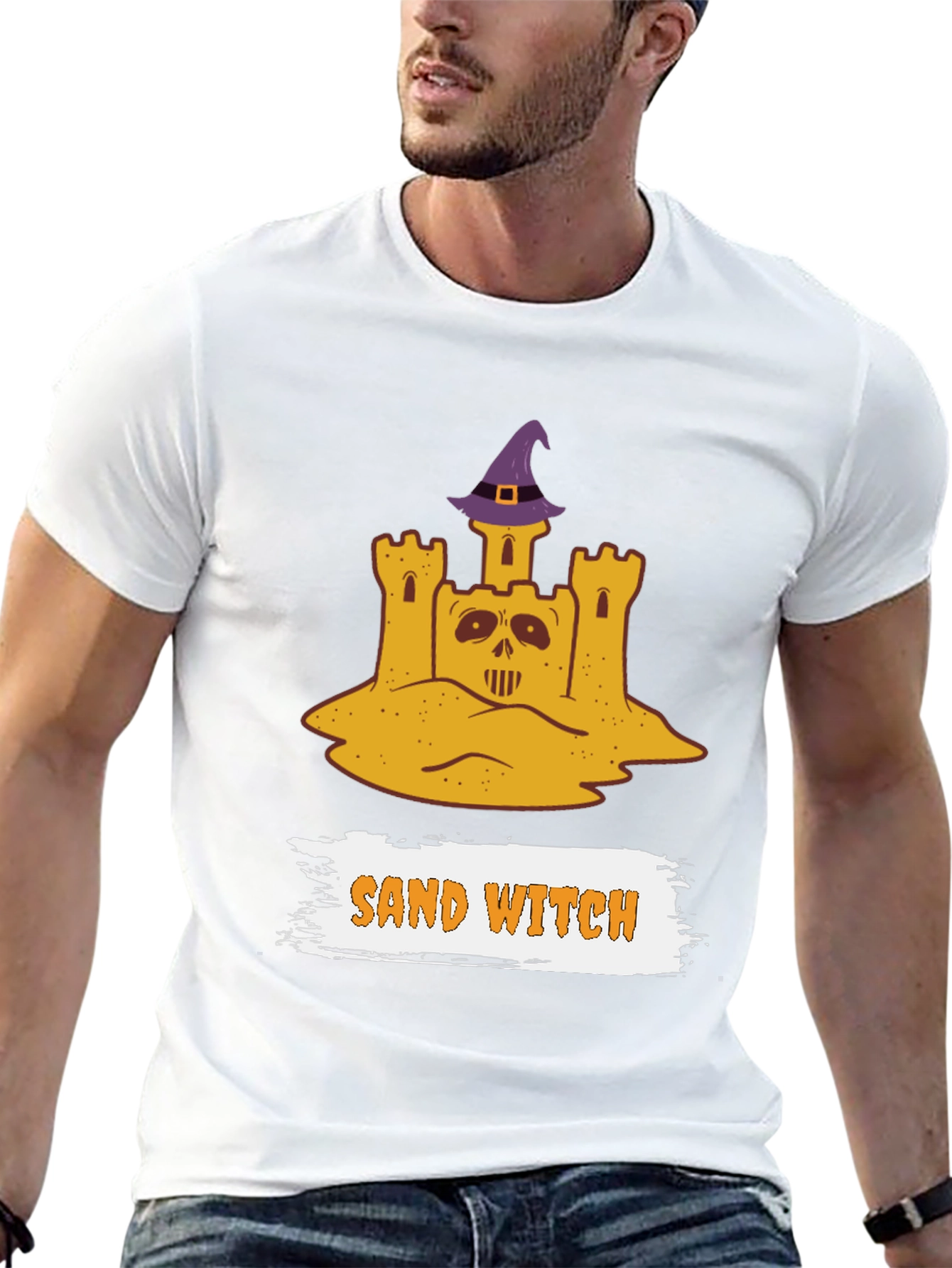 Sand Witch Halloween T-Shirt