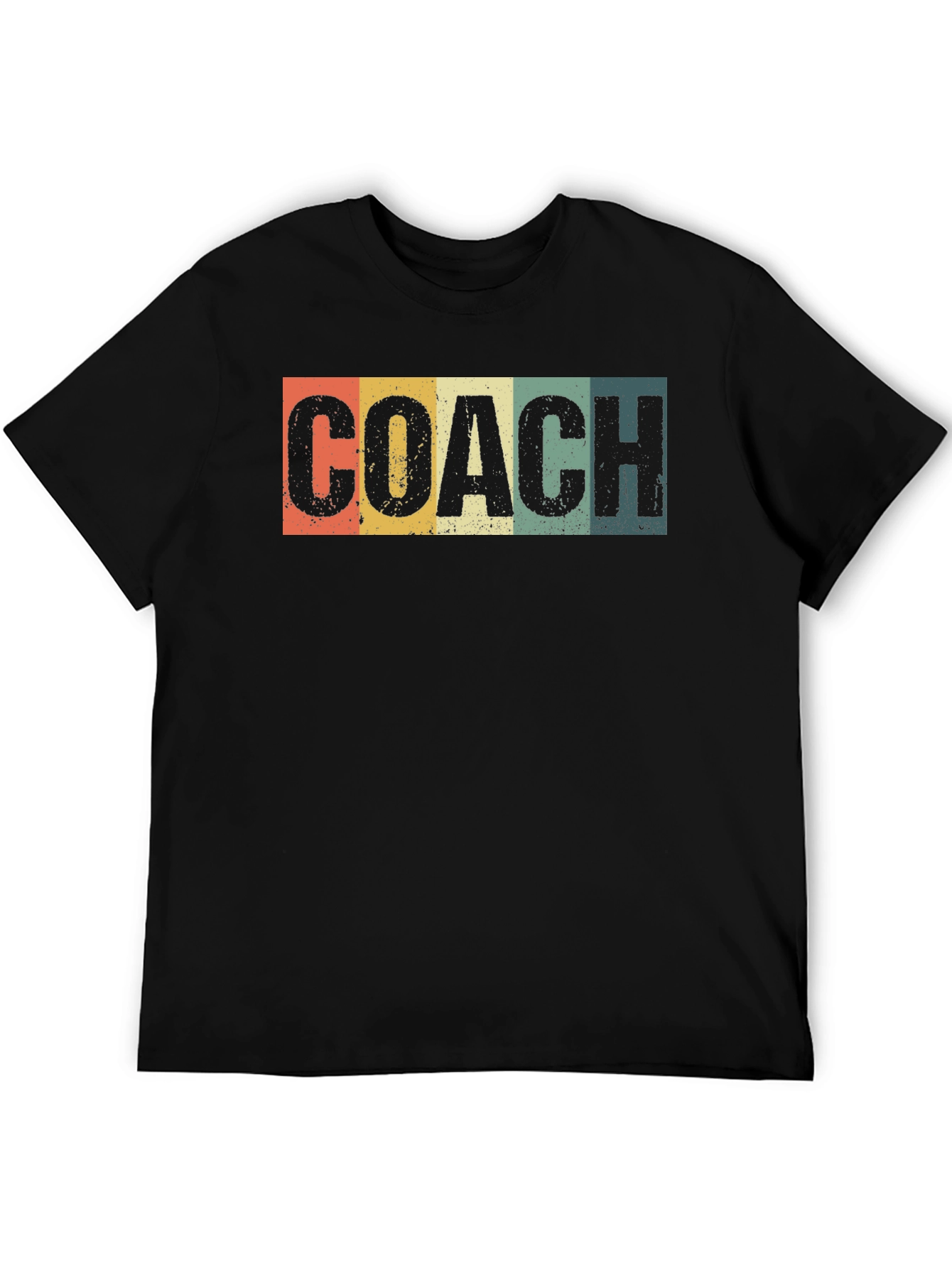 Retro Coach T-Shirt - Vintage Style Athletic Tee